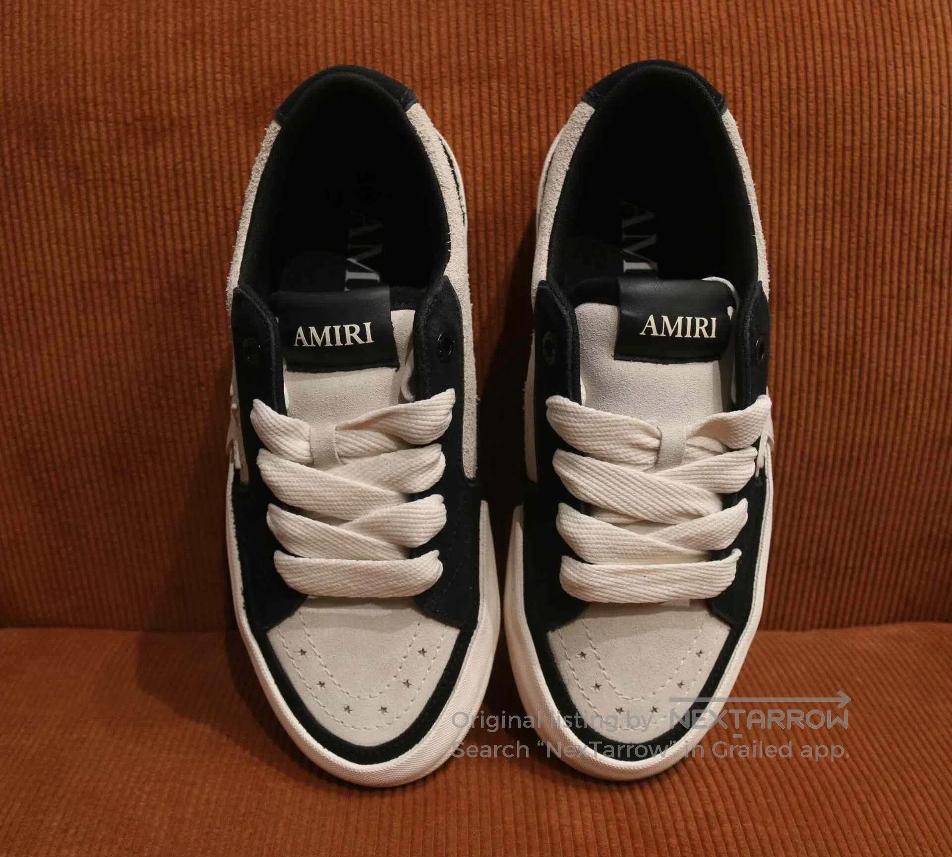 Japanese Brand AMIRI Sunset Low-Top Leather Sneakers. Size US 8 / EU 41 - 4 Thumbnail