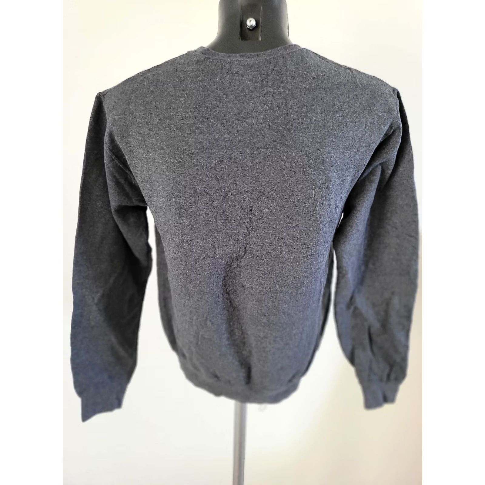 Jerzees VINTAGE Jerzees Sweatshirt S Grey New York Mens Sweatshirt Pullover 38" Chest 24" Back Collar to Hem Grade A Size US S / EU 44-46 / 1 - 3 Thumbnail