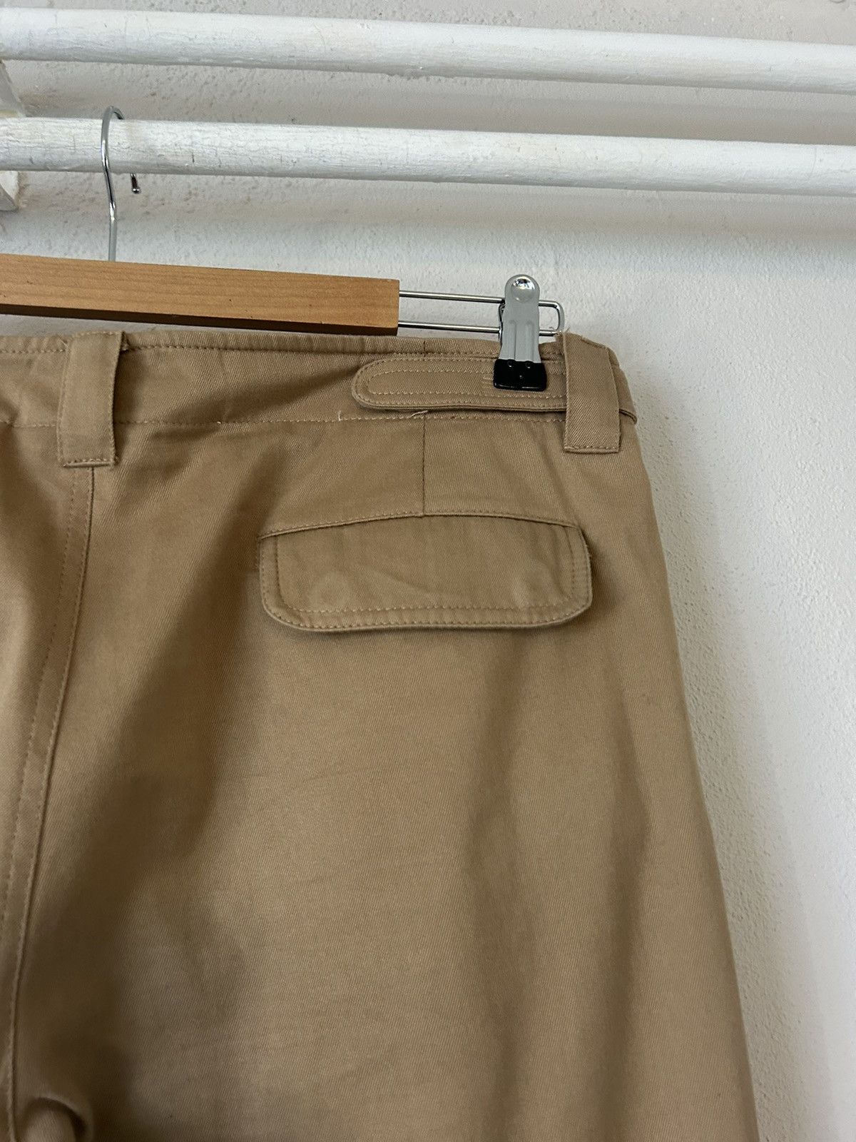 Brunello Cucinelli Brunello Cucinelli Tan Cotton Cargo Pants Size US 34 / EU 50 - 11 Thumbnail