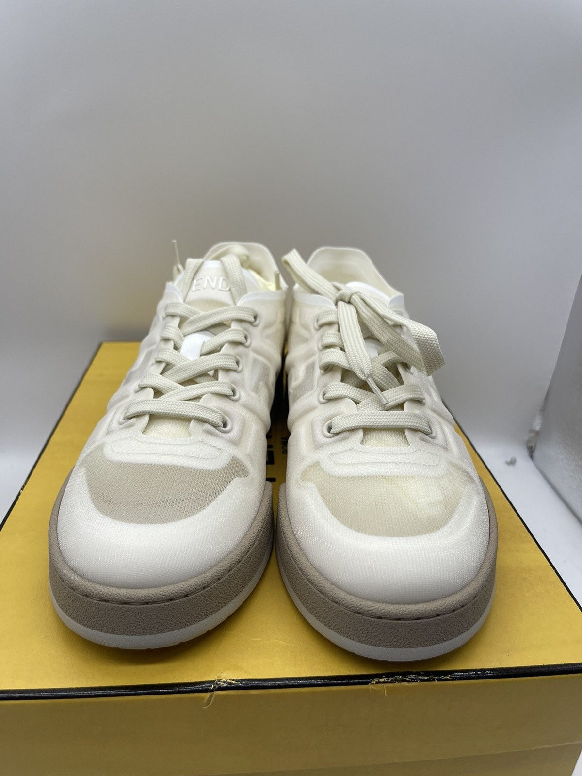 Fendi Fendi Match Mesh Low Top Sneakers Size Eu39 Size US 9 / IT 39 - 3 Thumbnail