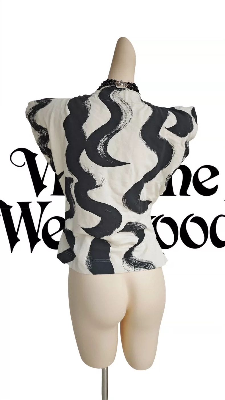 Vivienne Westwood Vivienne Westwood White cotton ink T-shirt Size M / US 6-8 / IT 42-44 - 3 Thumbnail