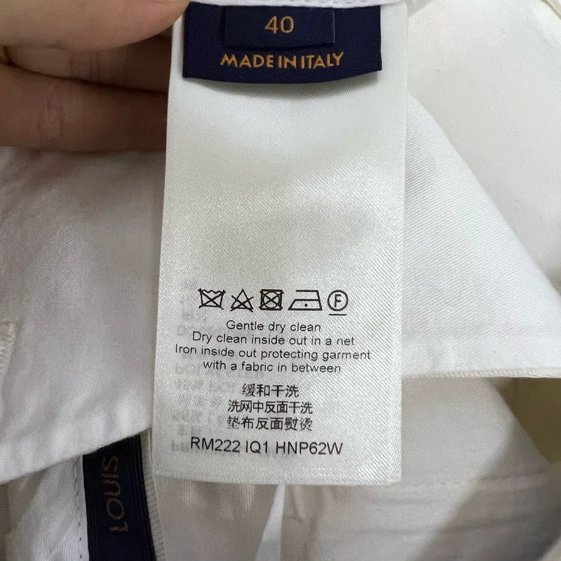 Louis Vuitton Louis Vuitton White trousers 2501-Nextarrow Size US 40 / EU 56 - 4 Thumbnail