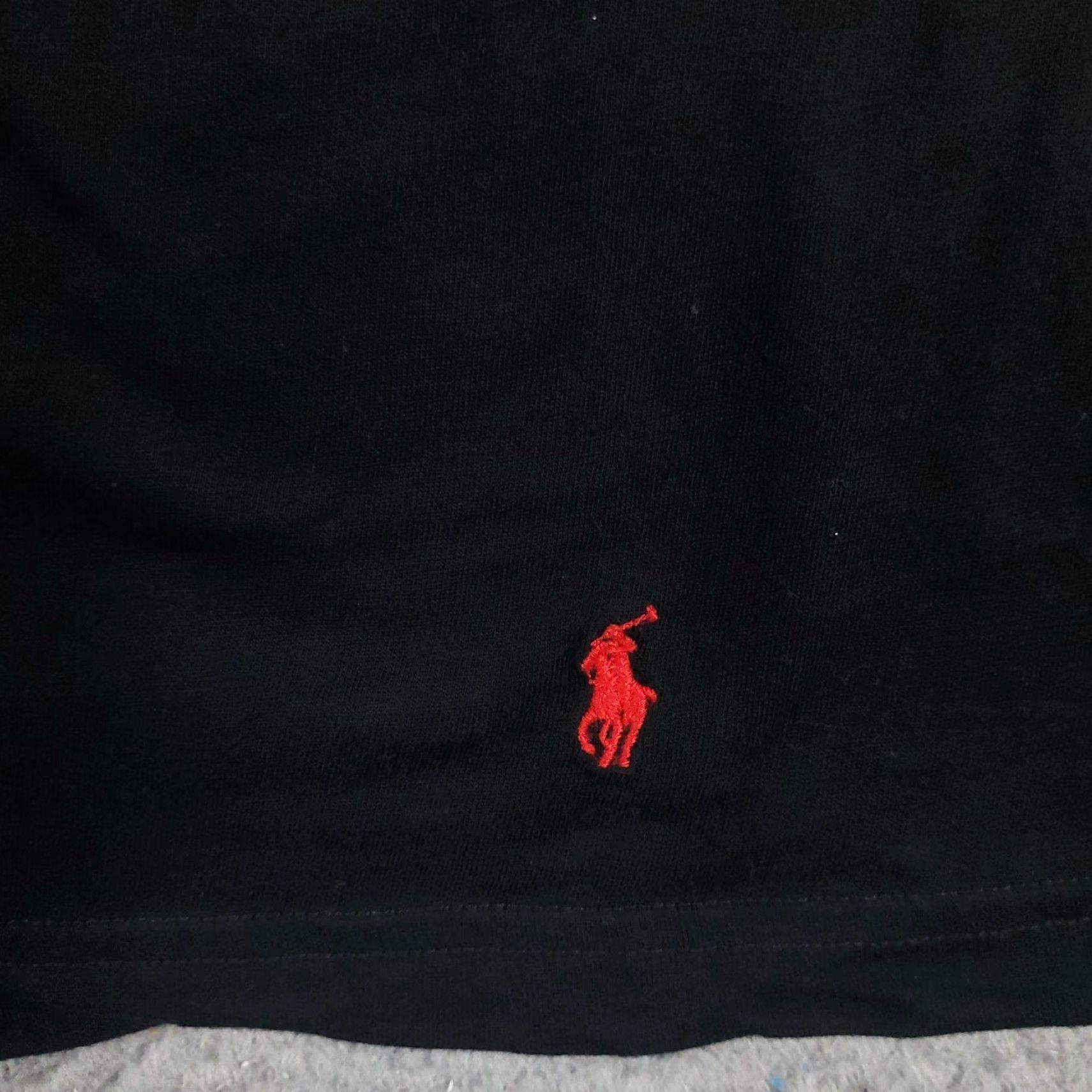 Ralph Lauren Ralph Lauren T-Shirt Mens Large Black Pony Logo Casual Short Sleeve Crew Neck Cotton 90s Sports American Mens Size US L / EU 52-54 / 3 - 2 Thumbnail