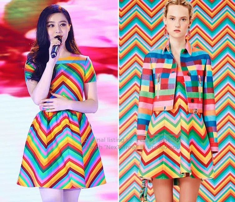 Valentino Valentino Rainbow sequin dress Size M / US 6-8 / IT 42-44 - 2 Thumbnail