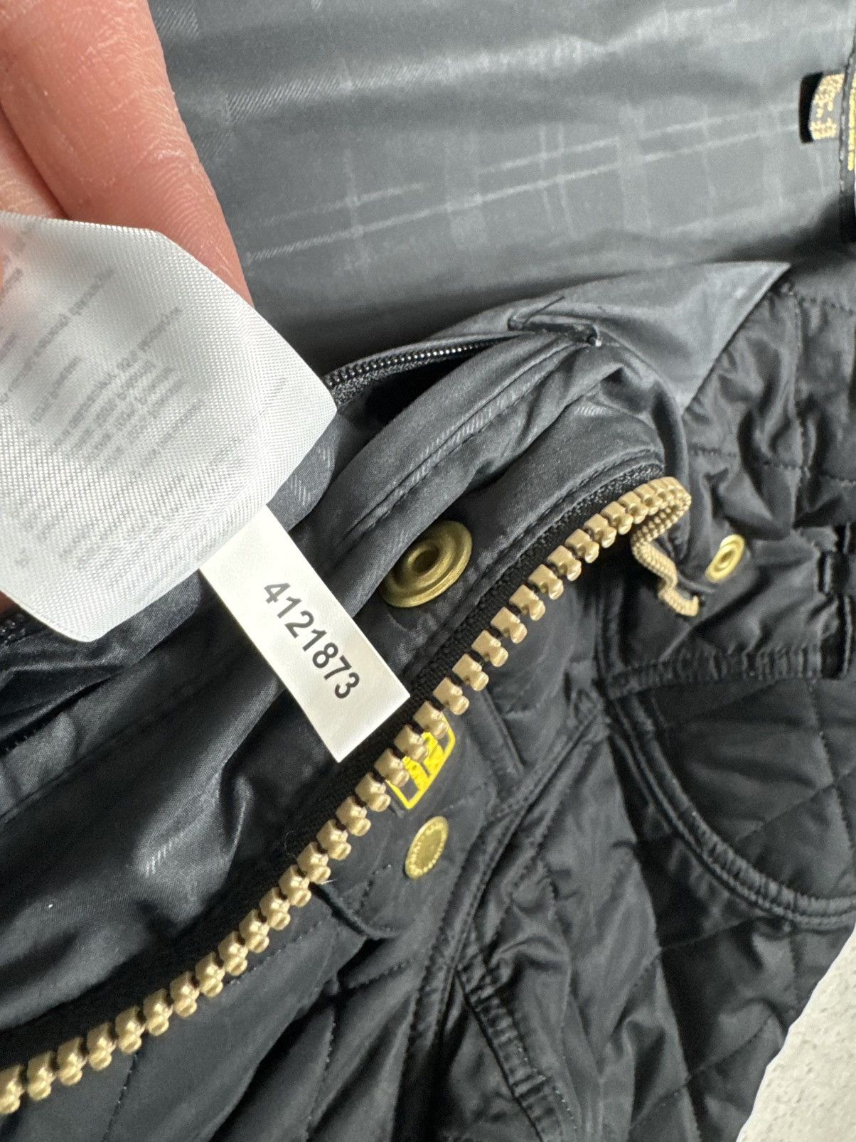 Barbour Barbour Quilted Intl Enduro Women’s Parka Jacket Black Size XL / US 12-14 / IT 48-50 - 12 Thumbnail