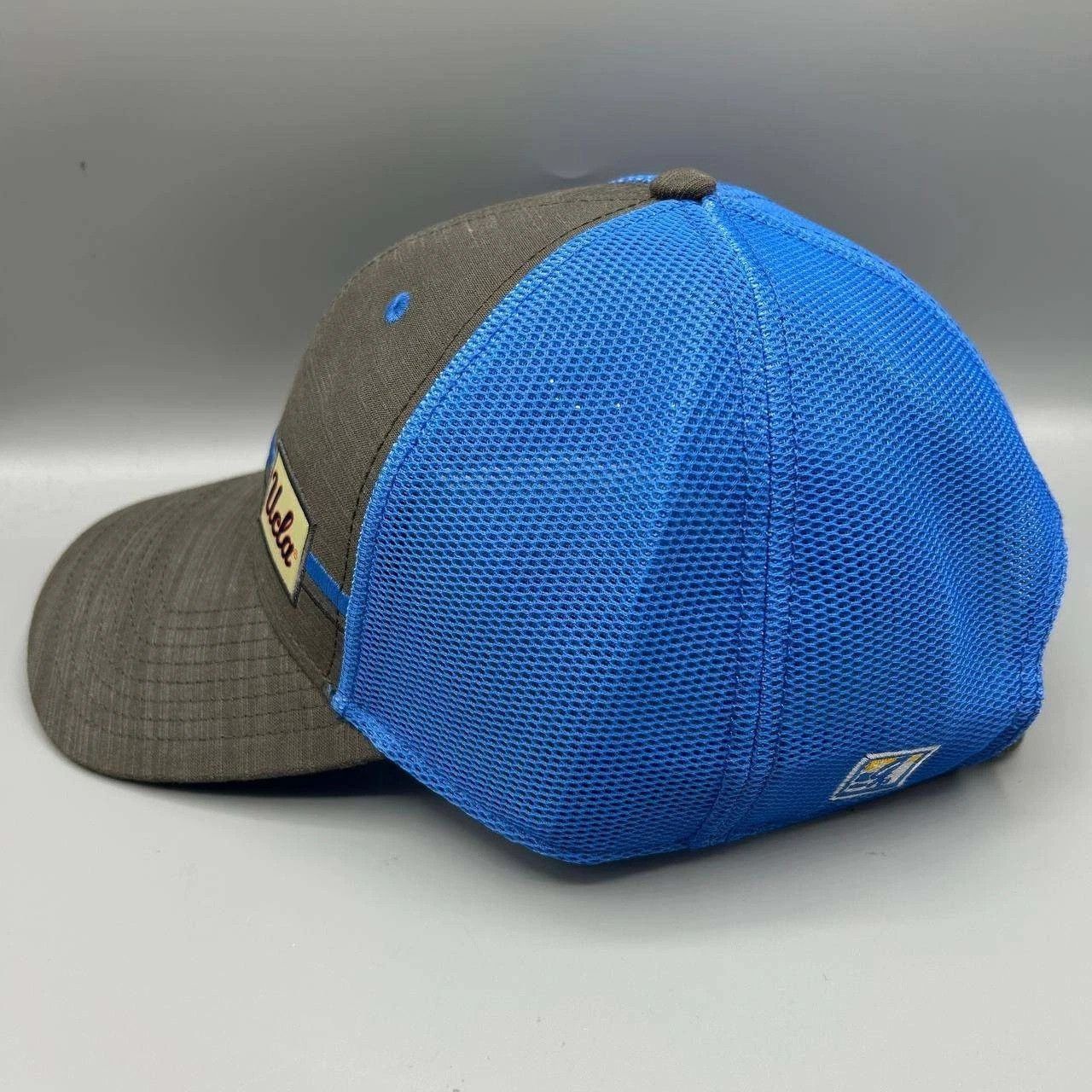 The Game Vintage UCLA Bruins Trucker Hat Men Gray Blue NCAA Snap Back Size ONE SIZE - 3 Thumbnail