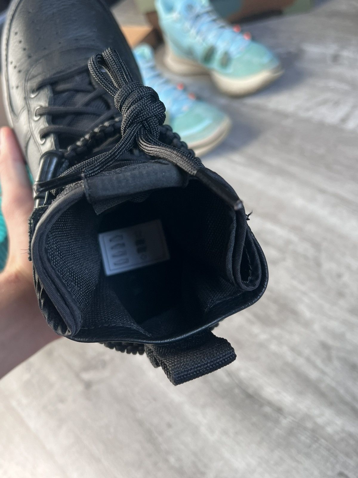 Nike Nike SF Air Force 1 High Triple Black shoe’s Size US 8 / EU 41 - 12 Thumbnail