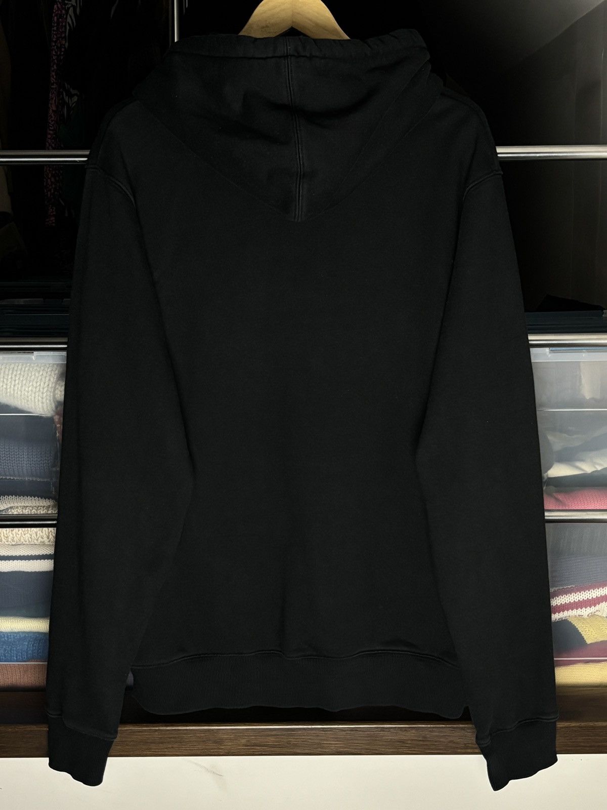 Dior Dior CD Black Oversized Hoodie Sweatshirt Size US L / EU 52-54 / 3 - 5 Thumbnail