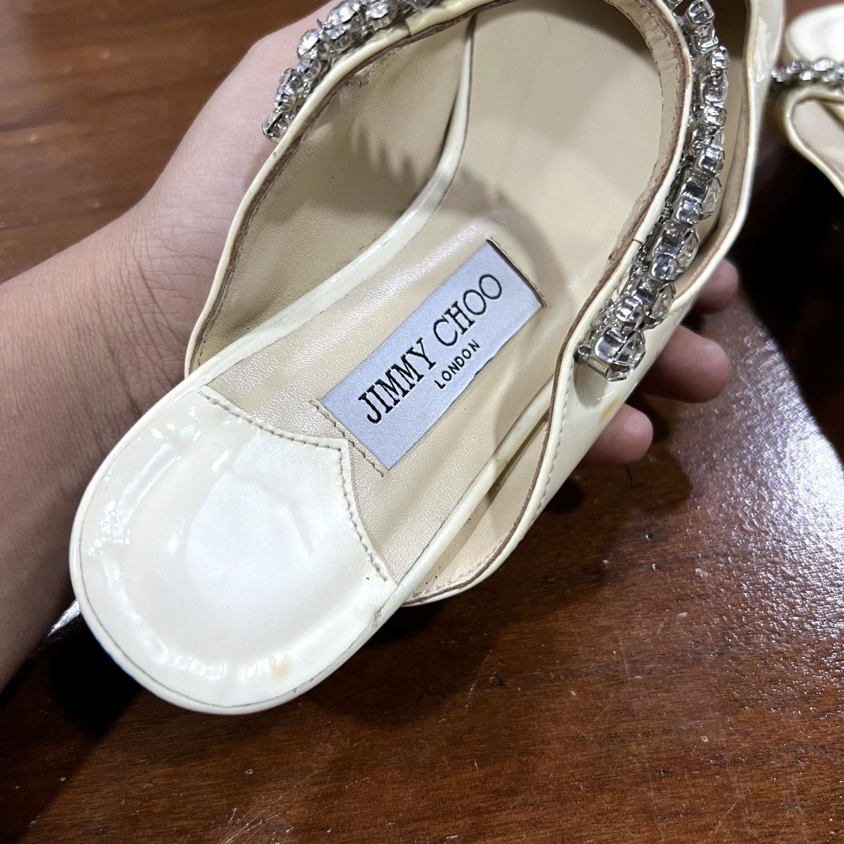 Jimmy Choo Vintage Jimmy Choo Swarovski Crystal Women Shoes Size US 6 / IT 36 - 5 Thumbnail
