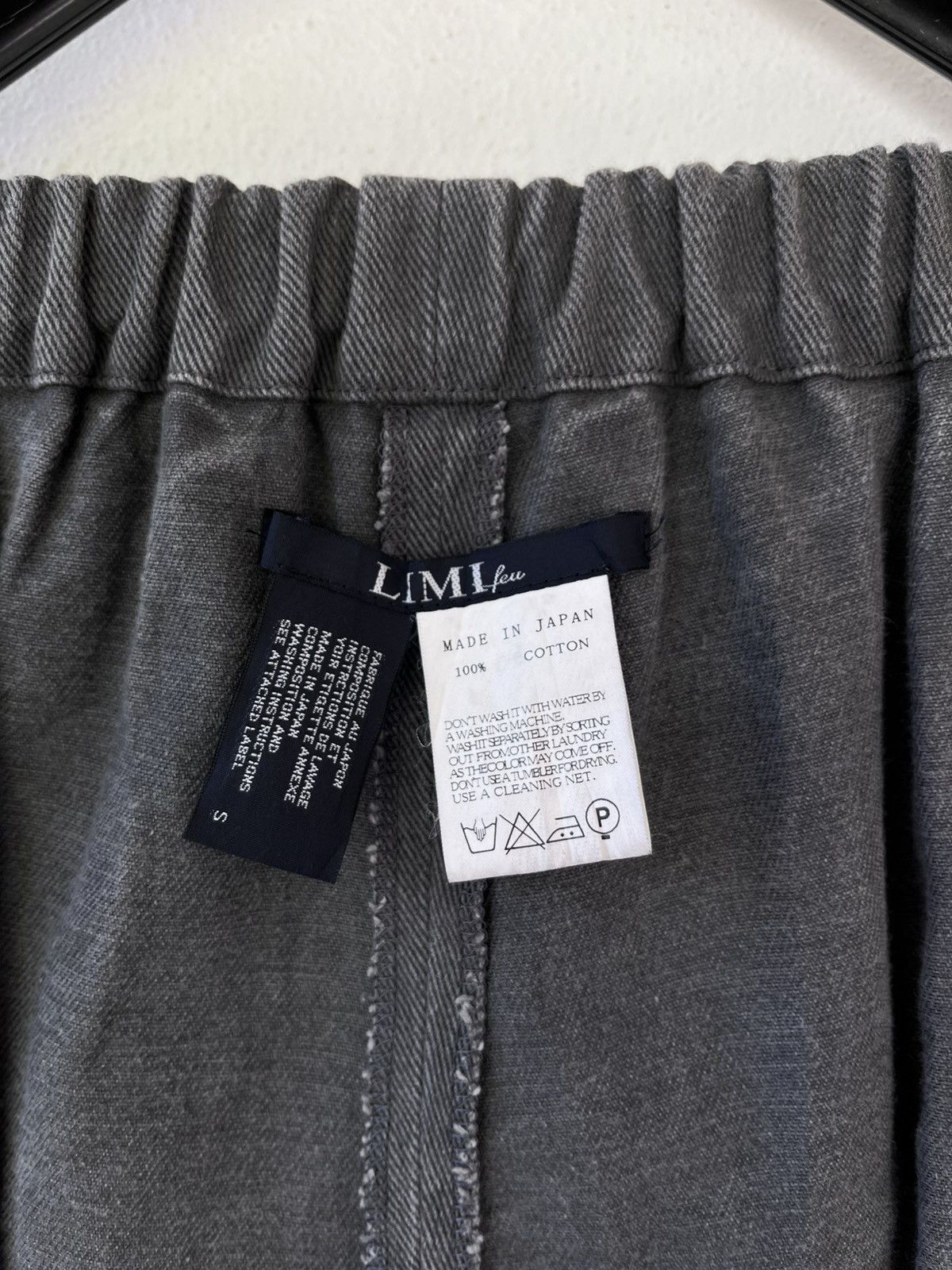 Limi Feu LIMI feu Yohji Yamamoto Avant-Garde Pleated Wide Pants Size 32" / US 10 / IT 46 - 20 Thumbnail