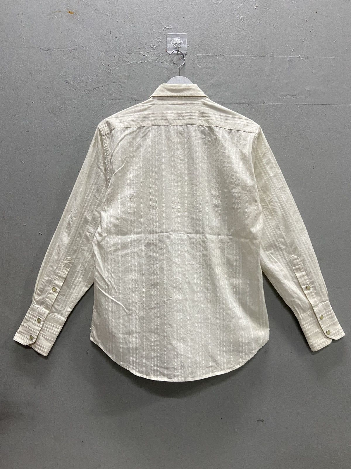 Japanese Brand MFE JAPANESE LONG SLEEVE SNAP BUTTON UP SHIRT Size US M / EU 48-50 / 2 - 2 Thumbnail