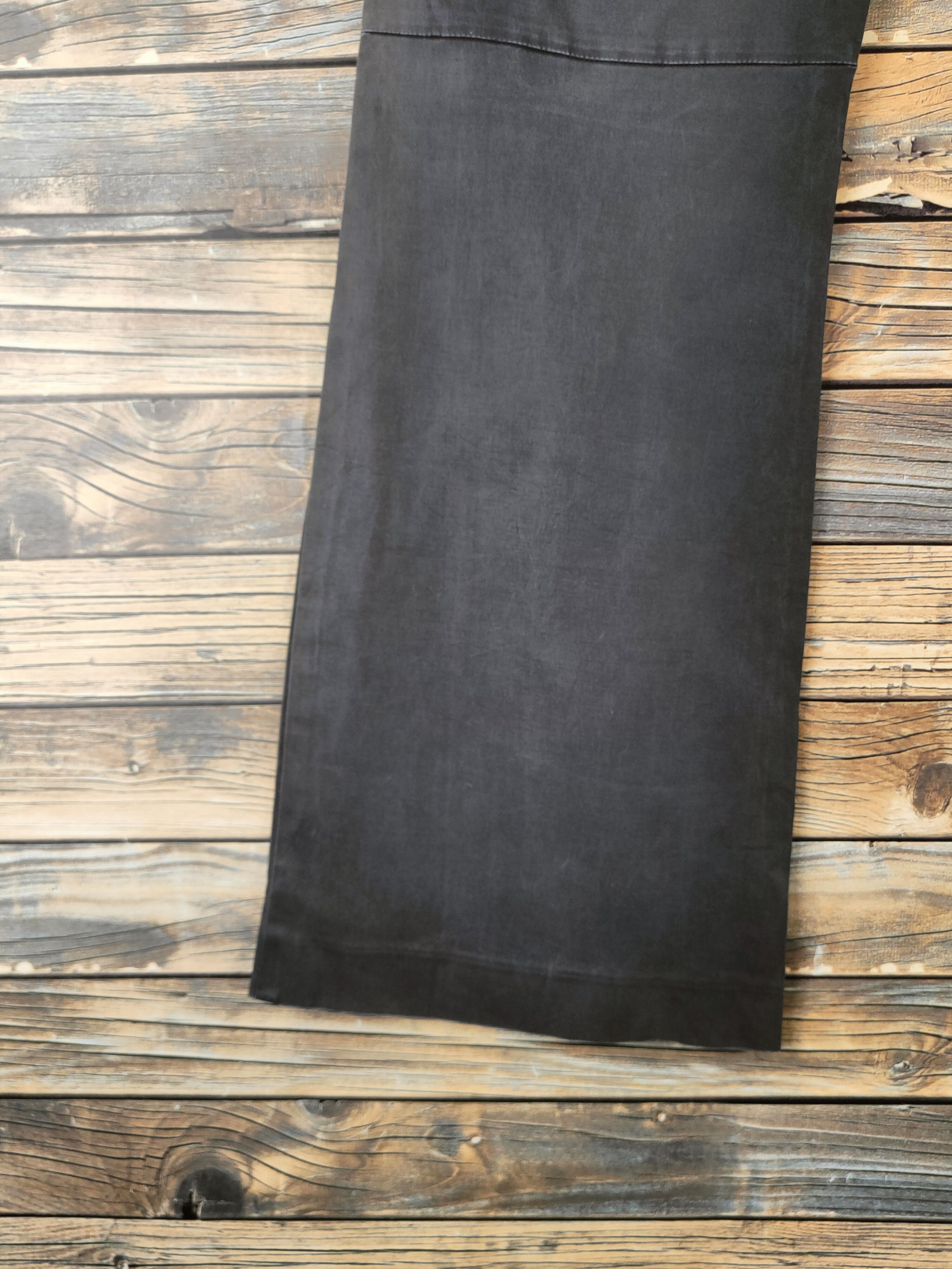 Japanese Brand DL Vingt-trois Black Faded Multipocket Casual Pants #46-309 Size 27" / US 4 / IT 40 - 9 Thumbnail