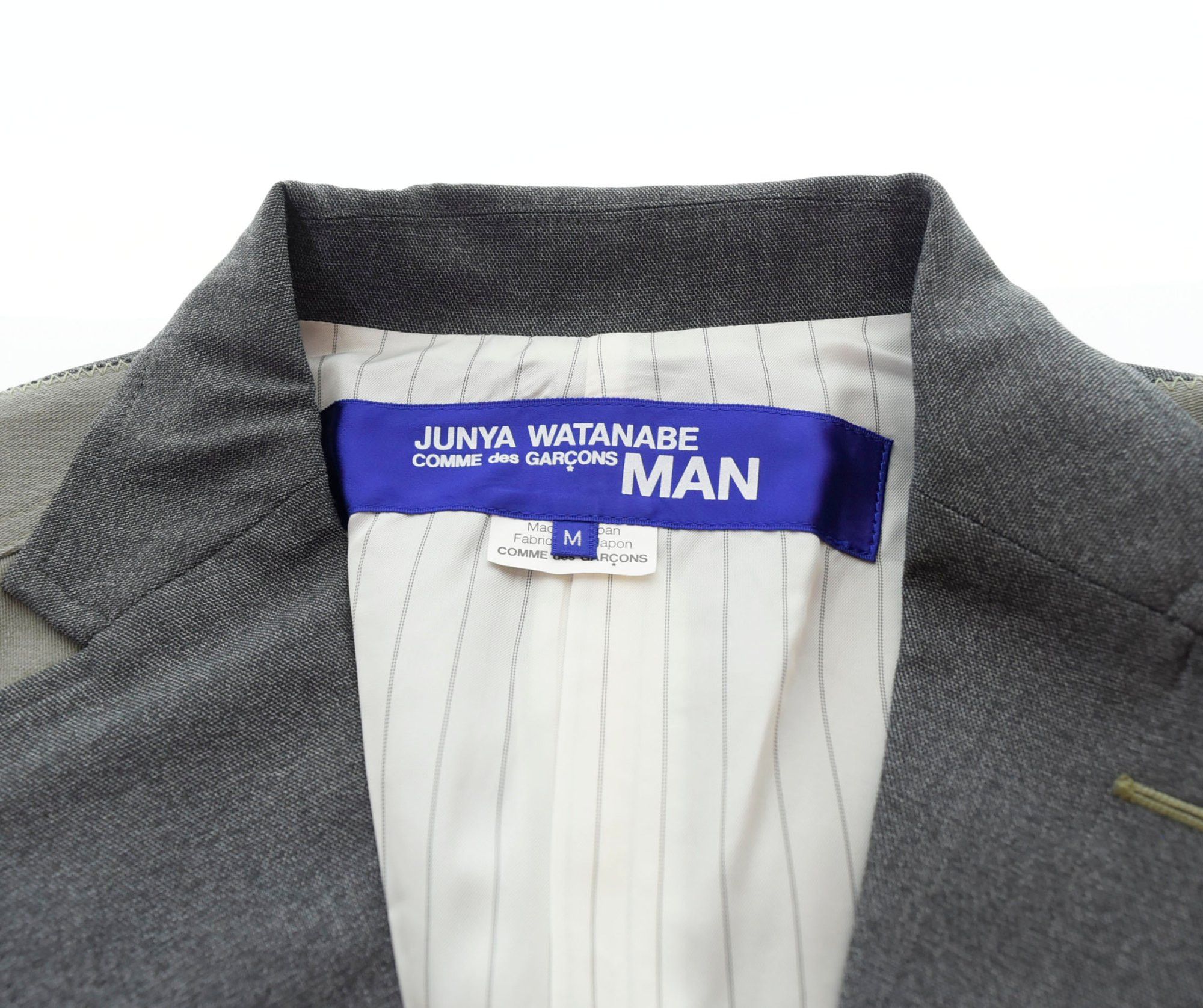 Junya Watanabe Jacket Switching Polyester Long Length Gray Size US M / EU 48-50 / 2 - 4 Thumbnail