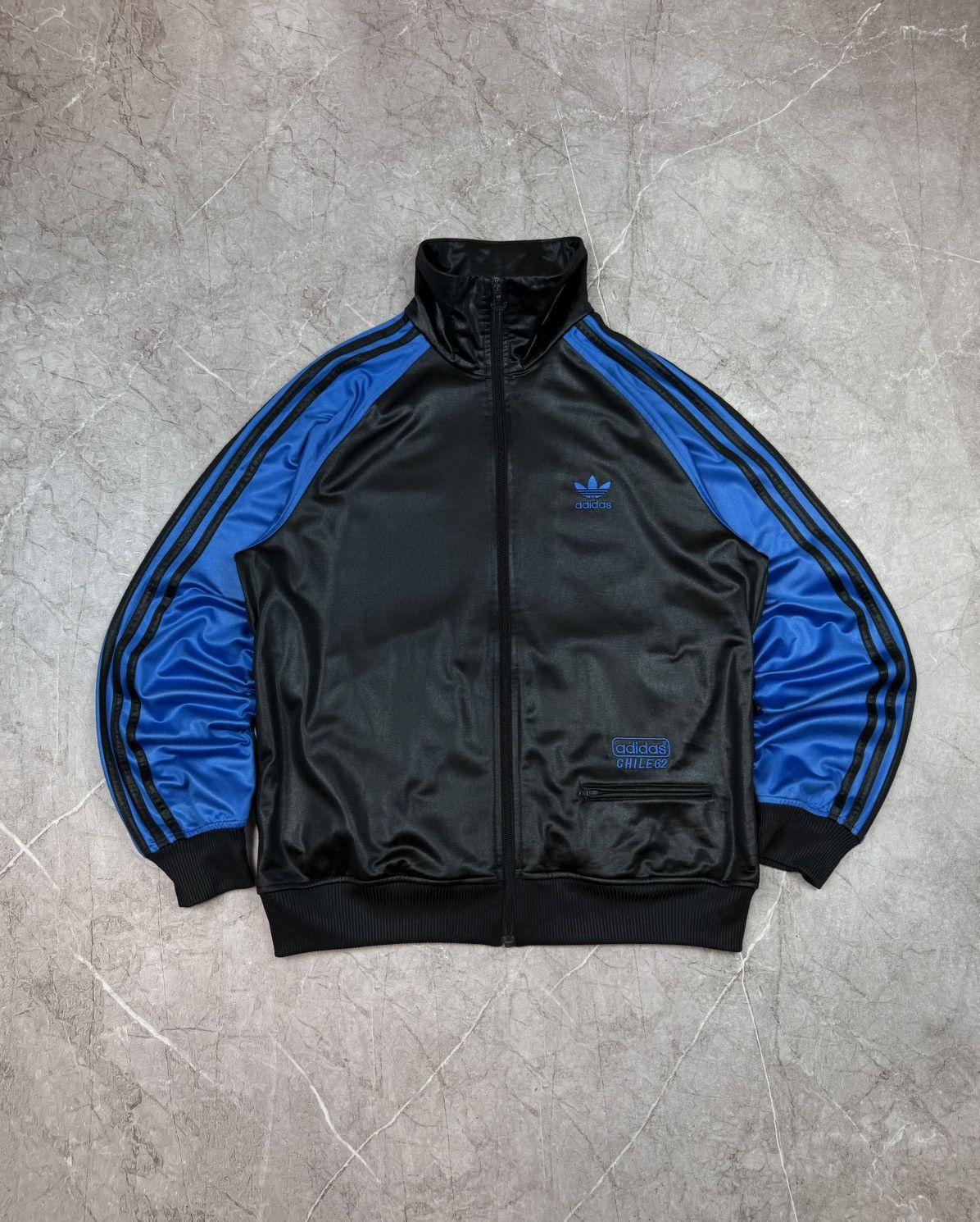 Adidas Adidas Chile 62 Vintage Limited Track Jacket Shiny Black Size US M / EU 48-50 / 2 - 3 Thumbnail