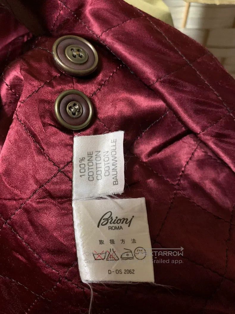 Brioni Brioni Cotton-lined men's trench coat with a sophisticated Size US M / EU 48-50 / 2 - 4 Thumbnail