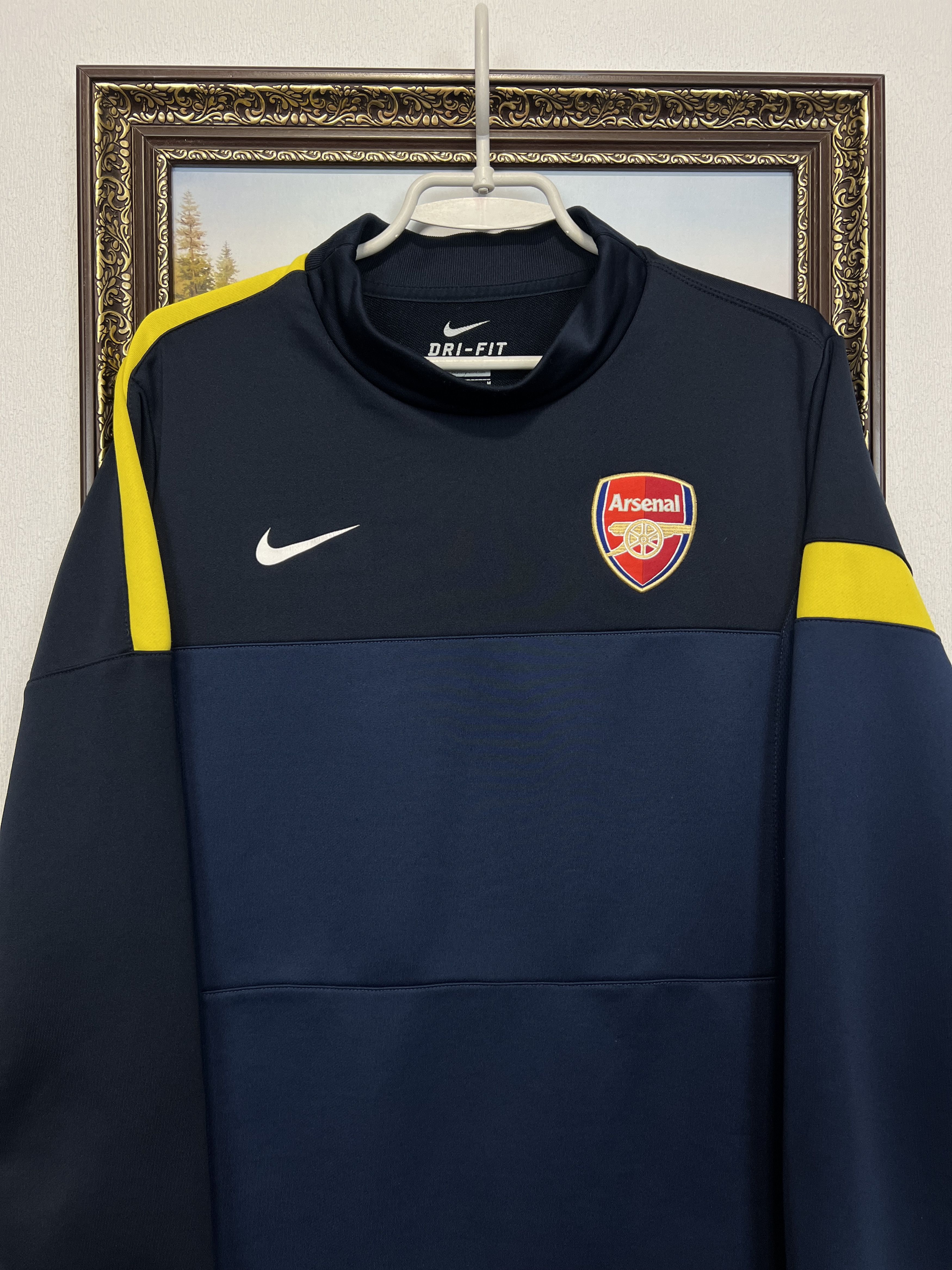 Nike Arsenal Football Train Sweatshirt Soccer Crewneck Warm Up Size US M / EU 48-50 / 2 - 2 Thumbnail