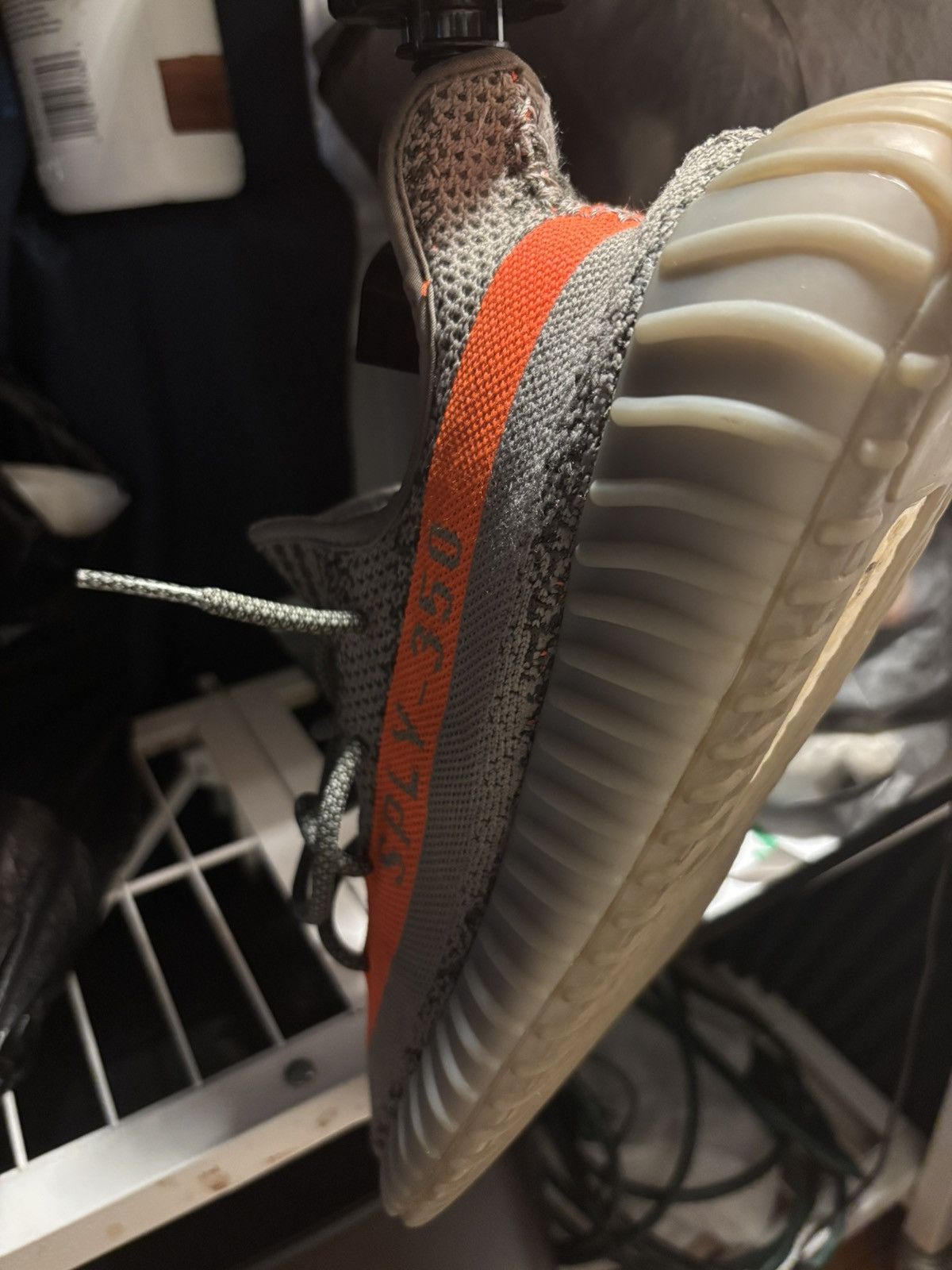 Yeezy Yeezy 350 v2 beluga grey and orange Size US 13 / EU 46 - 4 Thumbnail