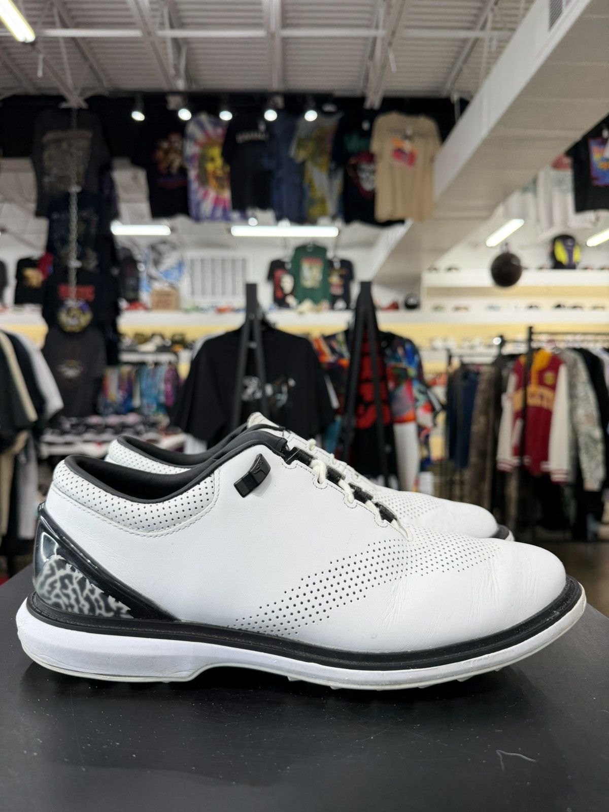 Jordan Brand Jordan ADG 4 Golf White Black Size 8.5 (2023) Size US 8.5 / EU 41-42 - 6 Thumbnail