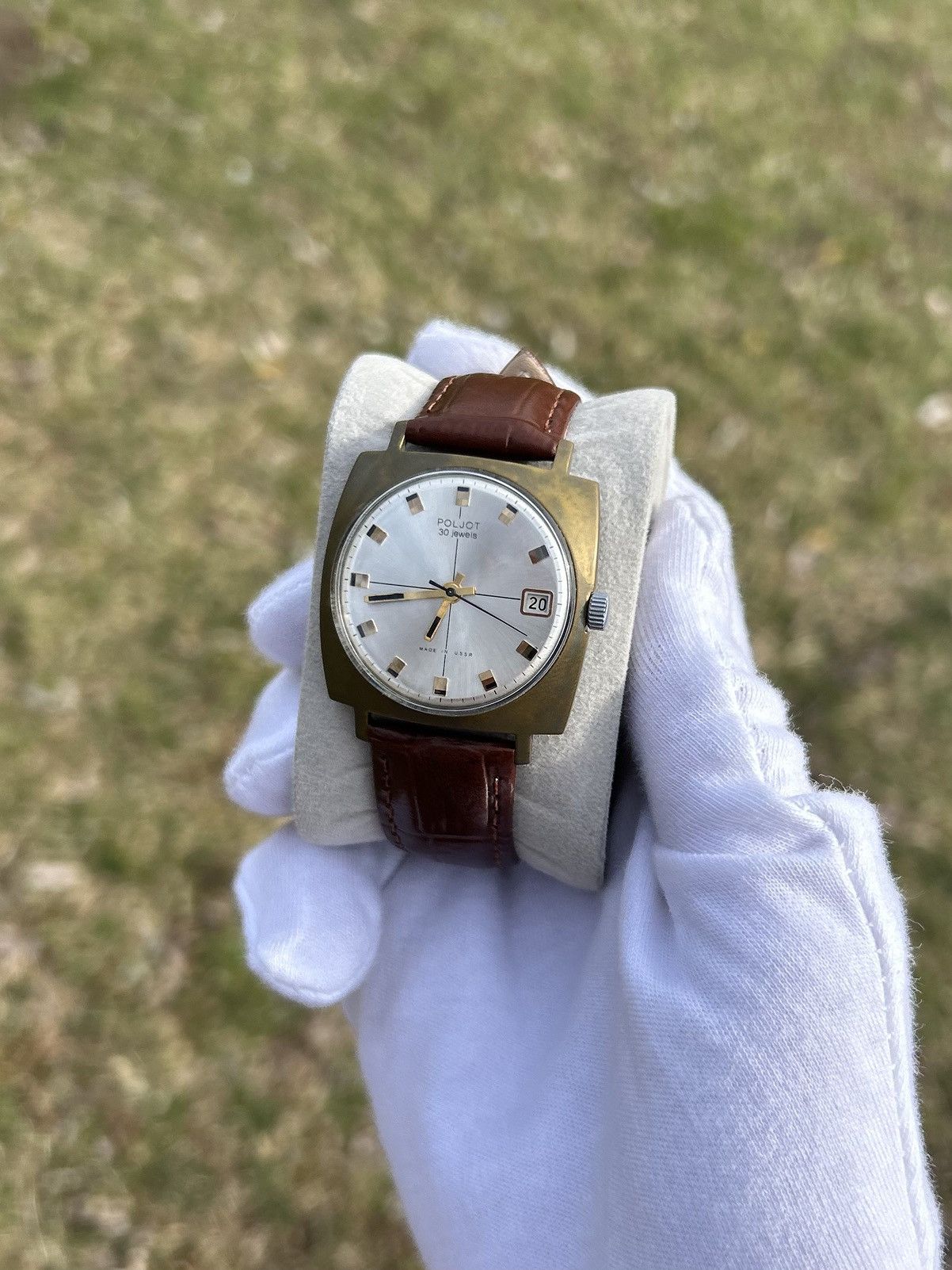 Vintage Vintage Watch Poljot Automatic Mechanical Soviet USSR 1980s Size ONE SIZE - 3 Thumbnail