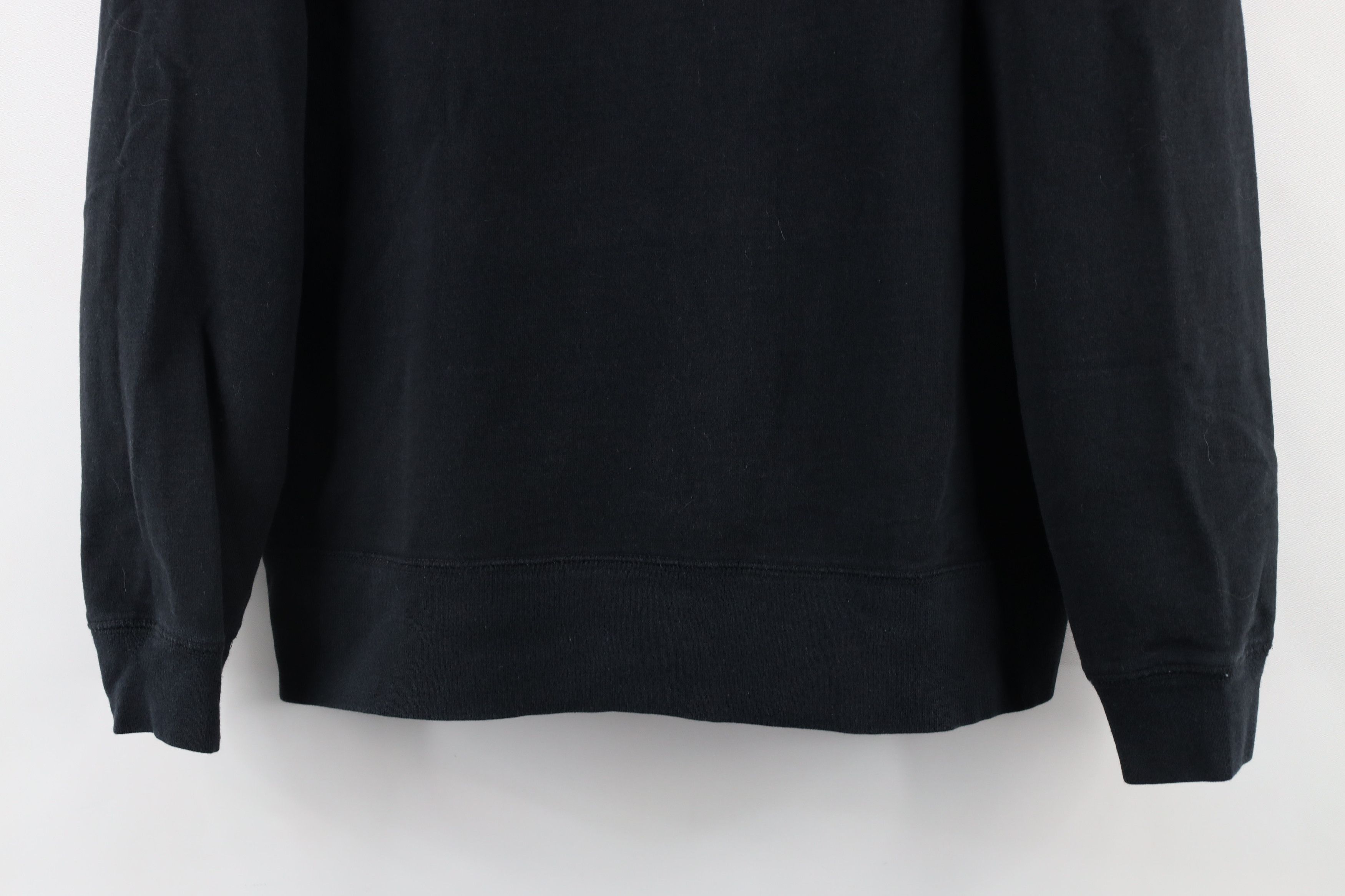 Calvin Klein × Vintage Vintage 90s Calvin Klein Spell Out Crewneck Sweatshirt Black Size M / US 6-8 / IT 42-44 - 3 Thumbnail