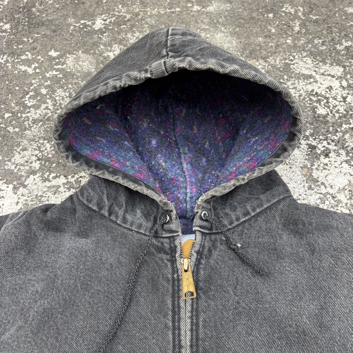 Carhartt Vintage 90s Carhartt JB6865 Aztec Blanket Lined Jacket GRAIL Size US L / EU 52-54 / 3 - 3 Thumbnail