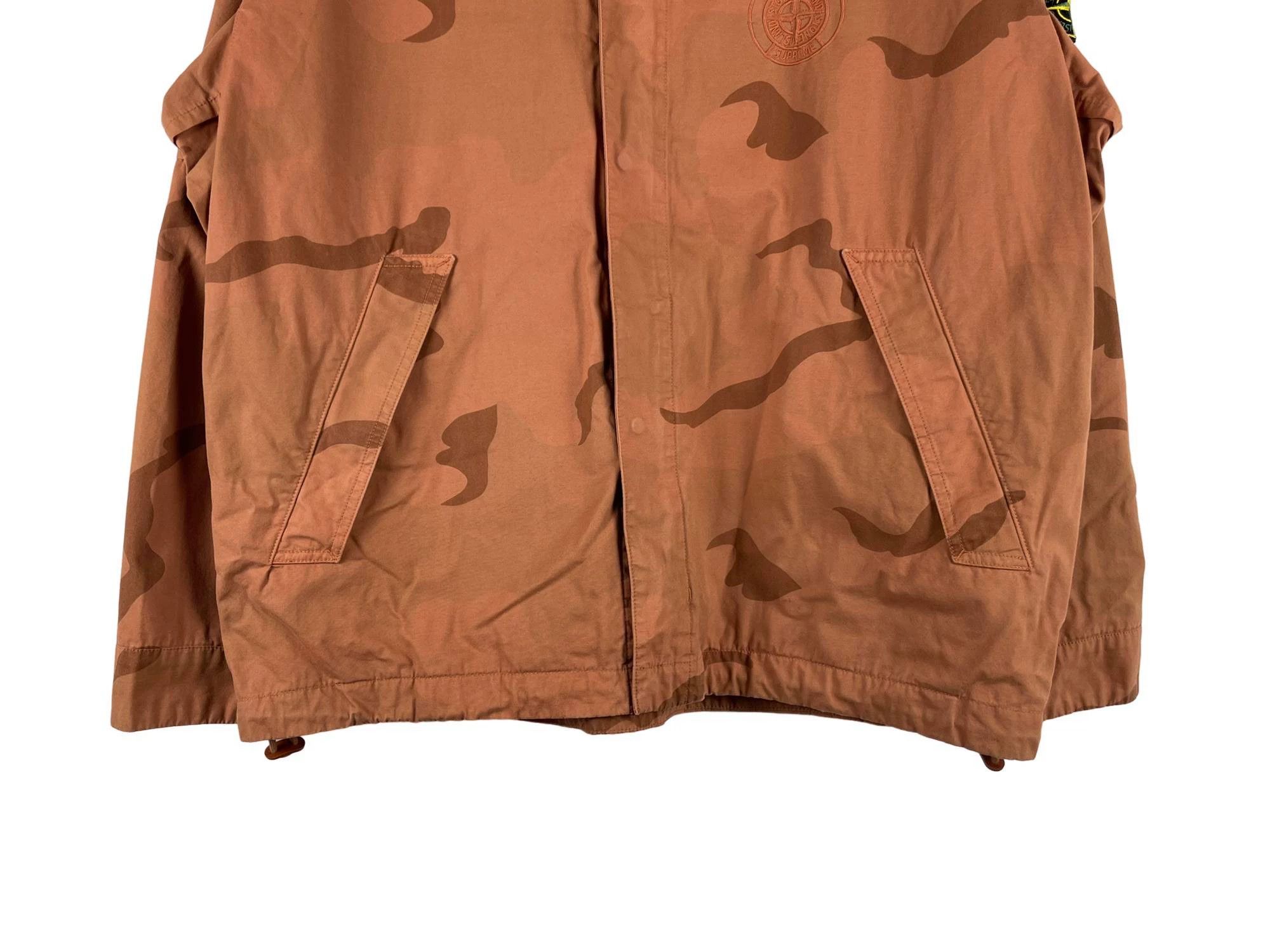 Stone Island Stone Island x Supreme Riot Mask Camo Hooded Jacket SS19 Size US M / EU 48-50 / 2 - 5 Thumbnail