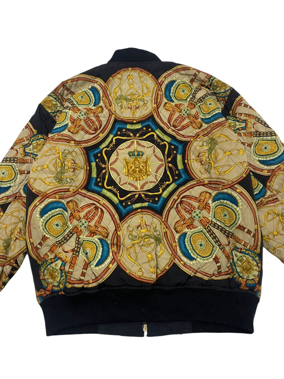 Vintage FULL PRINT BOMBER JACKET Size US M / EU 48-50 / 2 - 6 Thumbnail