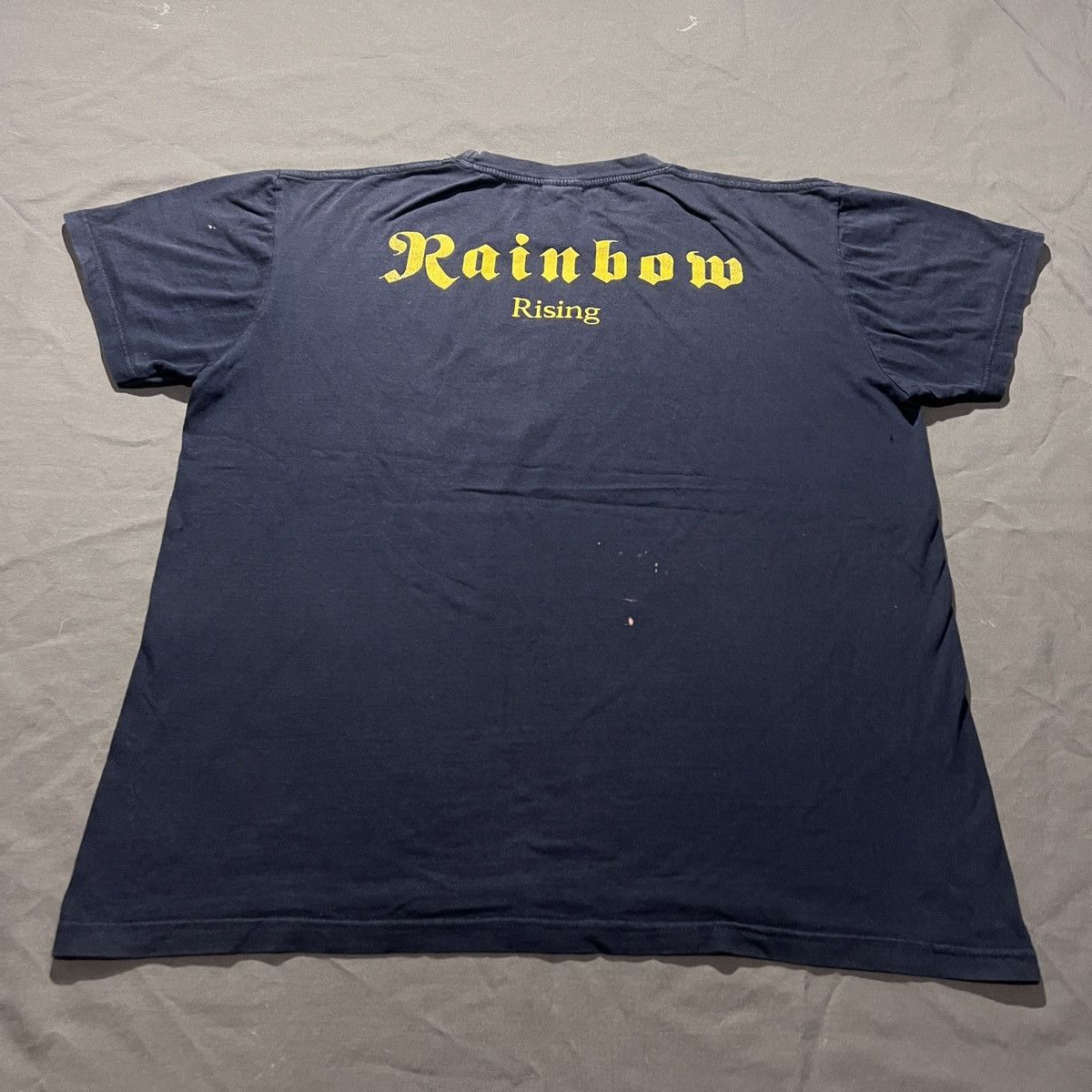 Band Tees Vintage Y2K RAINBOW Tee Heavy metal Hard rock Size US L / EU 52-54 / 3 - 5 Thumbnail