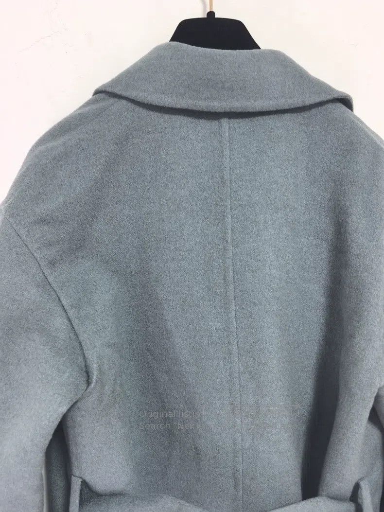 Hermes Hermes Misty Blue Cashmere Overcoat Size XS / US 0-2 / IT 36-38 - 8 Thumbnail