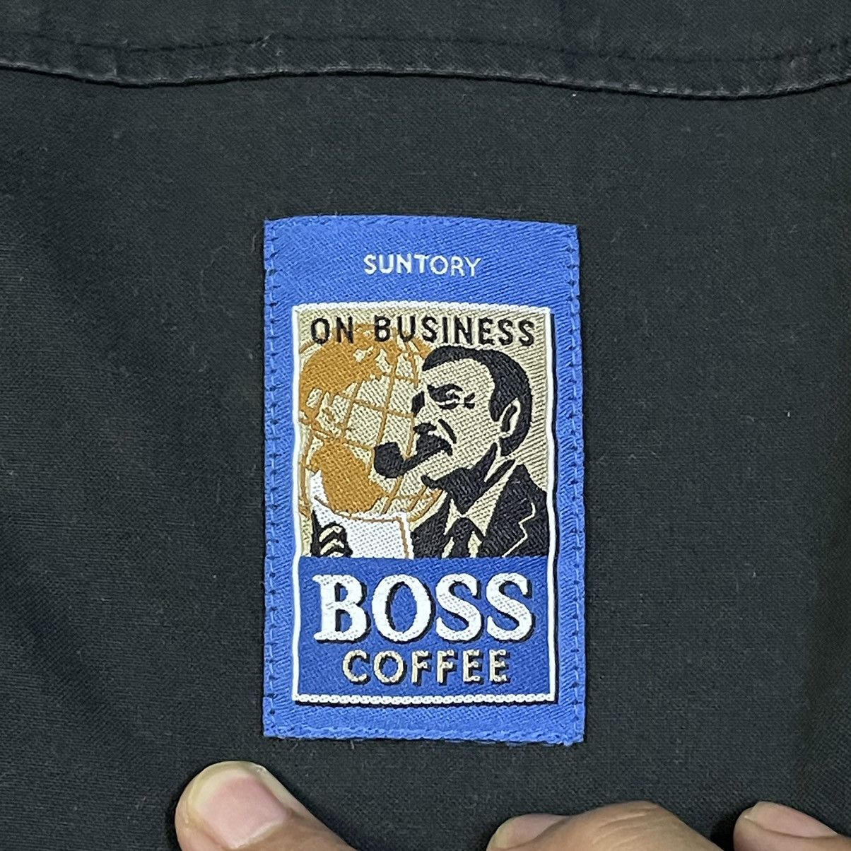 Japanese Brand Vintage Suntory Boss Coffee Reversible Jacket Size US M / EU 48-50 / 2 - 8 Thumbnail