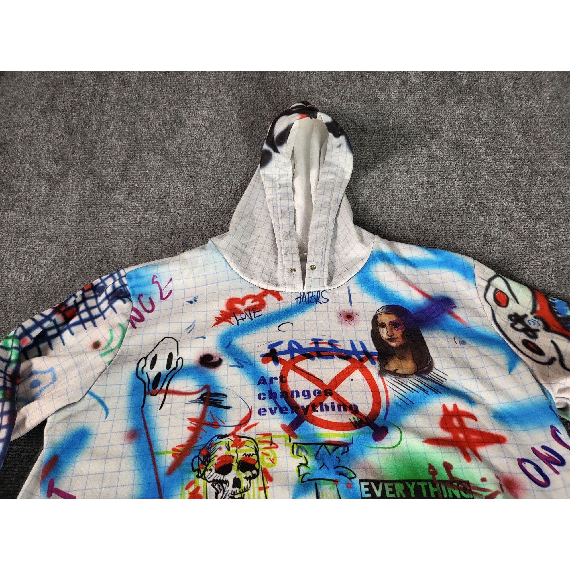 Other FreshHoods Wall Art Hoodie Men Sz L Multicolor Double Sided Size US L / EU 52-54 / 3 - 2 Thumbnail