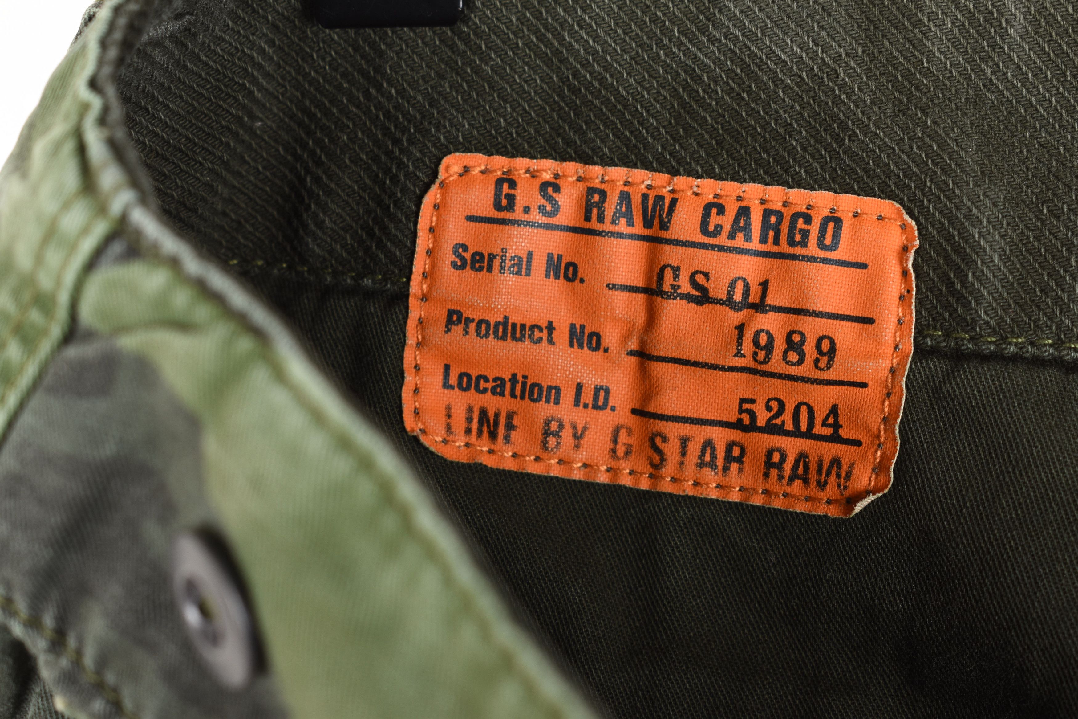 G-Star G-Star Rovic Extra Loose Tapered Men Cargo Pants Trousers 29 Size US 29 - 5 Thumbnail