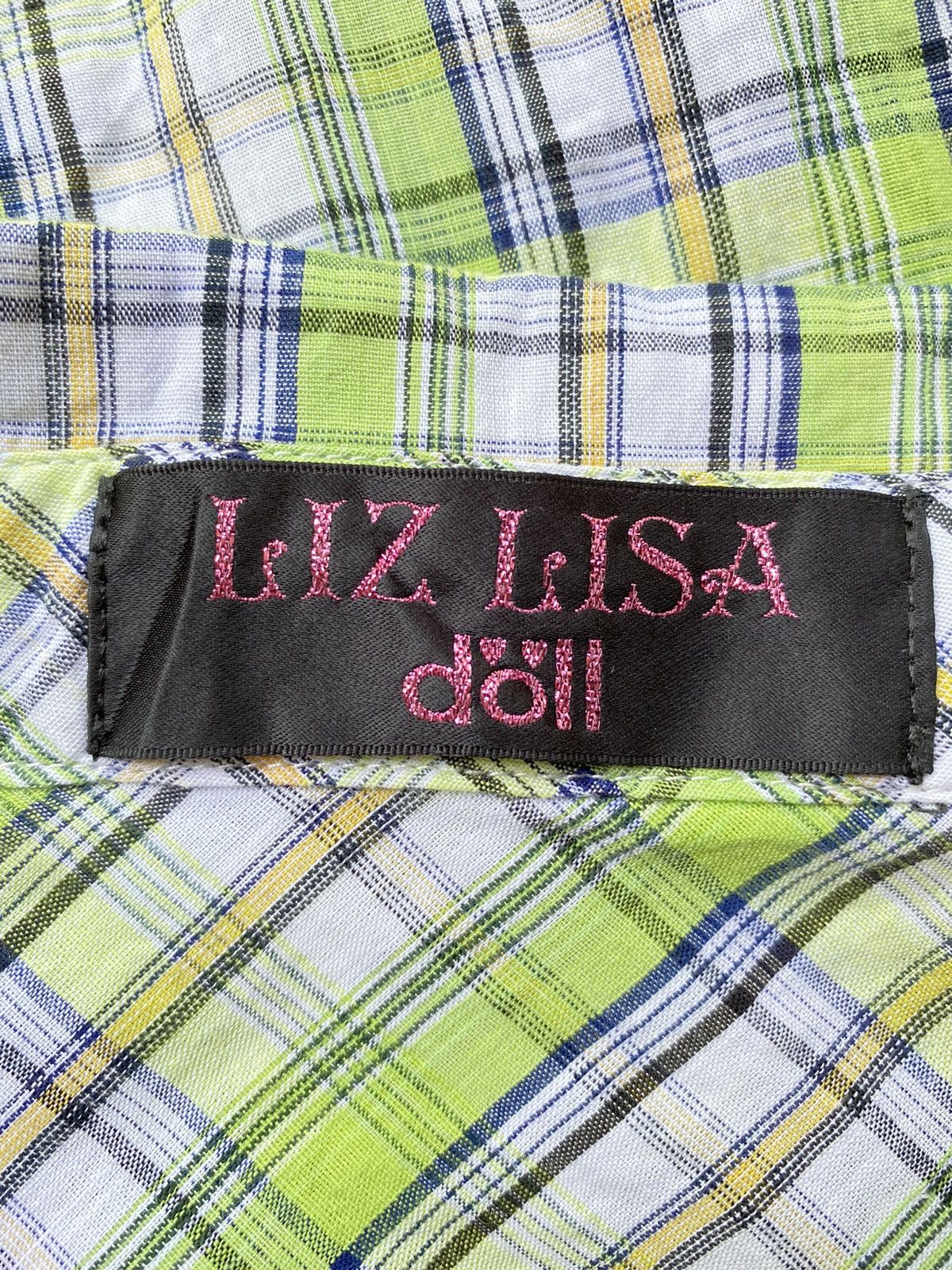 LIZ LISA LIZ LISA doll Green Short-sleeve Shirt with Tie Hem Size M / US 6-8 / IT 42-44 - 4 Thumbnail