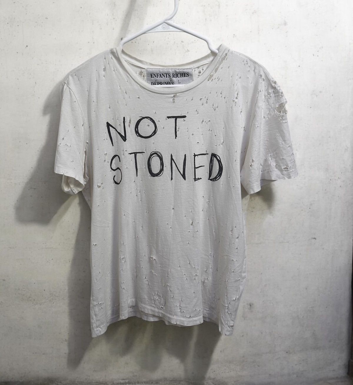 Enfants Riches Deprimes *GRAIL* Enfants Riches Deprimes 2014 Not Stoned Tee Size US M / EU 48-50 / 2 - 1 Thumbnail