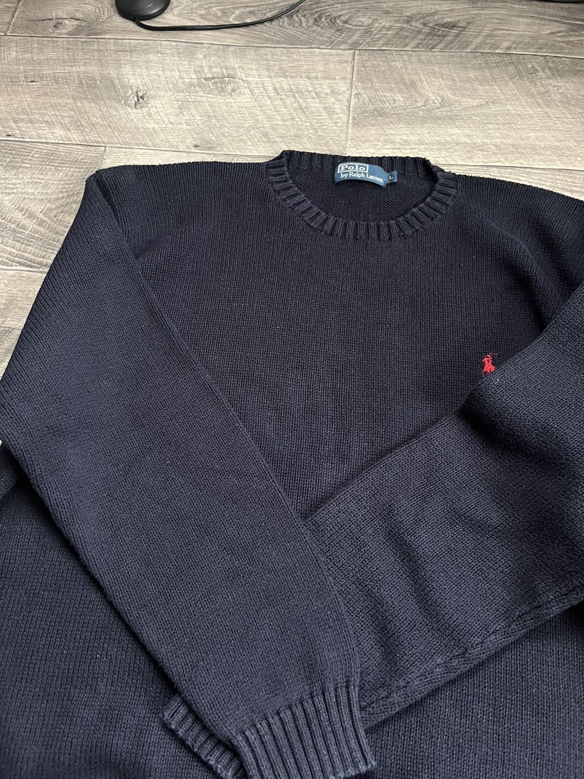Polo Ralph Lauren Vintage Polo Ralph Lauren Sweater Knitted Y2K Baggy Size US L / EU 52-54 / 3 - 5 Thumbnail