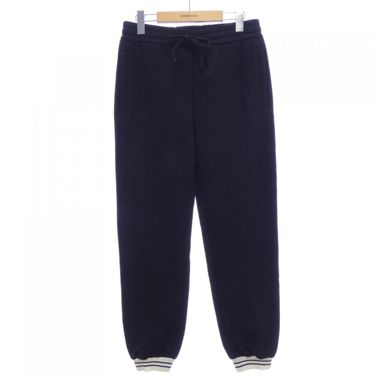 Gucci Gucci Gucci Cotton Jersey Pants Textile Pants 756598XJFV7 DUTY FREE for USA Size ONE SIZE - 1 Thumbnail