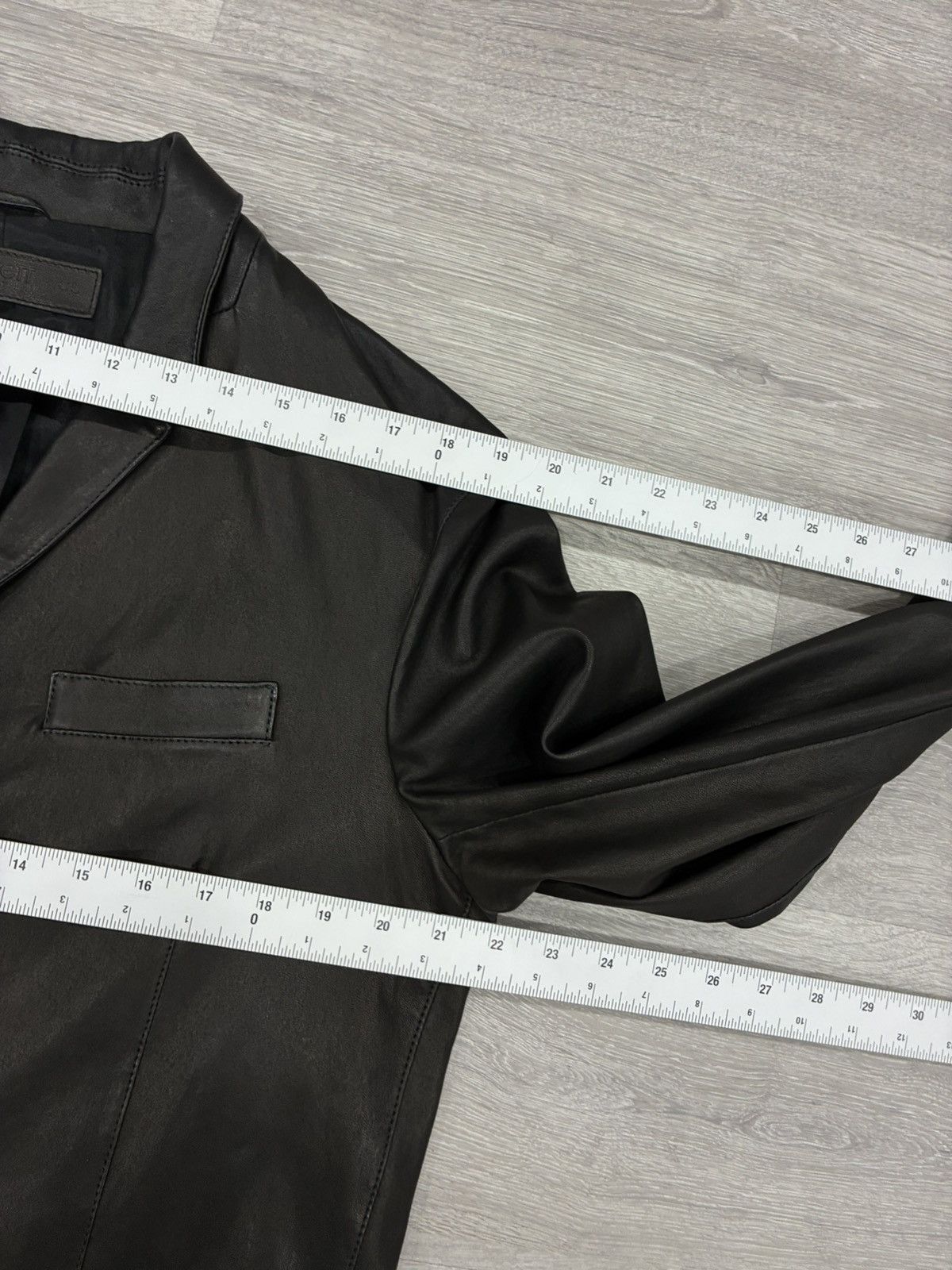 Neil Barrett Black Leather Jacket Size XL Size US XL / EU 56 / 4 - 10 Thumbnail