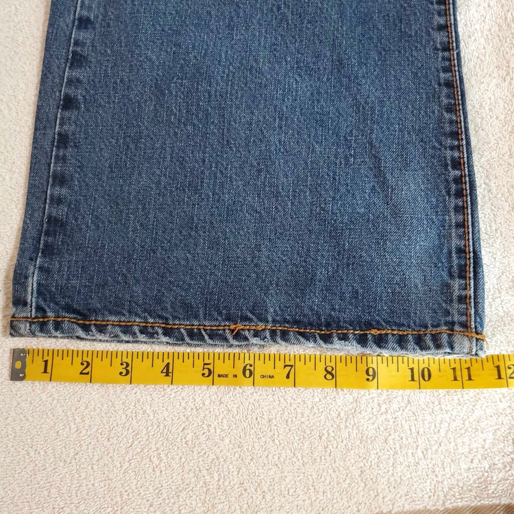 Vintage Y2K Aeropostale Benton Jeans Mens 38 X 31 Grunge Distressed Blue Bootcut Jeans Size US 38 / EU 54 - 6 Thumbnail