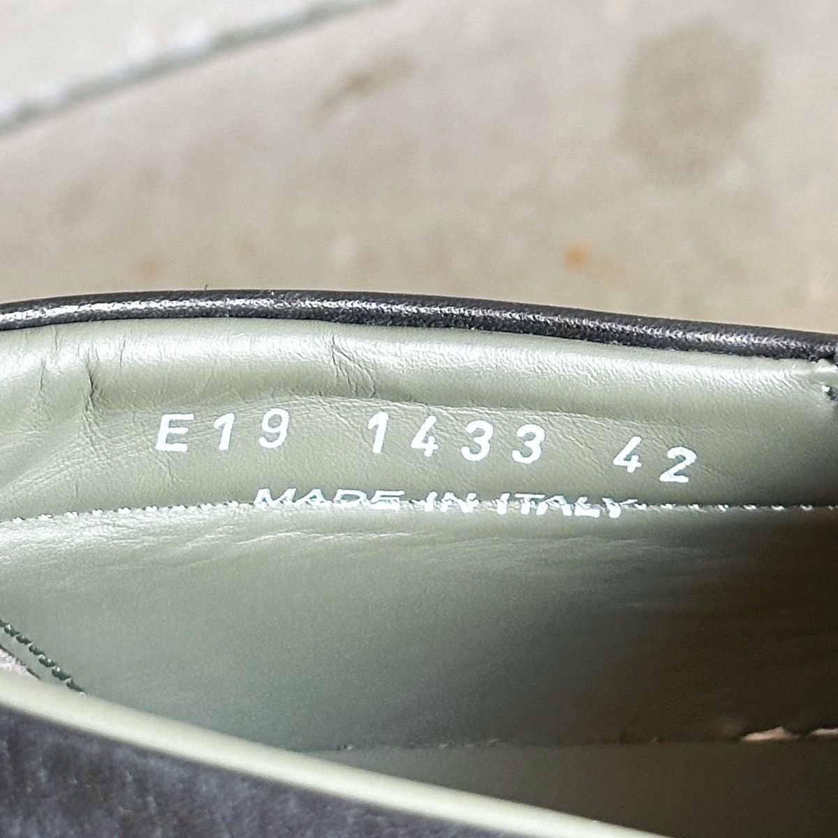Chrome Hearts × Rick Owens 1/1 Pyramid Stud Special Order Leather No Cap Boat Sneakers Size US 9.5 / EU 42-43 - 9 Thumbnail
