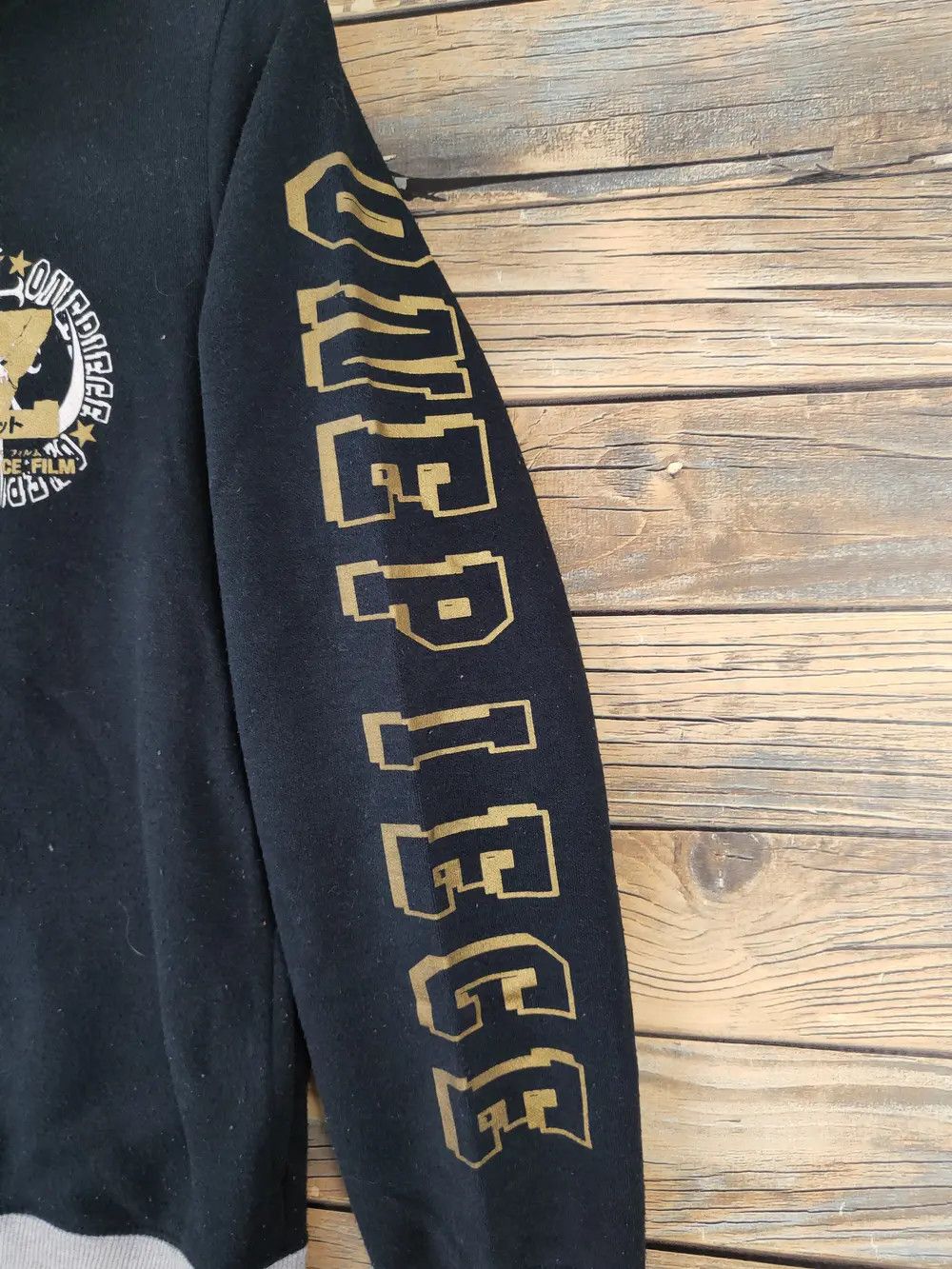 Anime One Piece Black Hoodie Sweaters #W1131 Size US XS / EU 42 / 0 - 6 Thumbnail