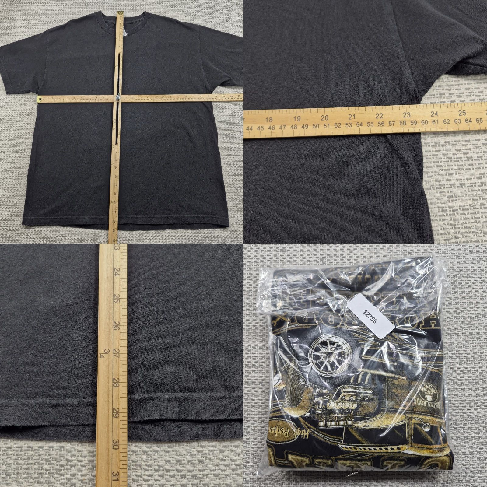 Garage Alstyle Shirt Mens XL Black The Outlaw Hot Rod Garage Graphic Tee Cars Shirt Graphic Tee Mens XL Black Car Garage Outlaw Hot Rod Size US XL / EU 56 / 4 - 8 Thumbnail