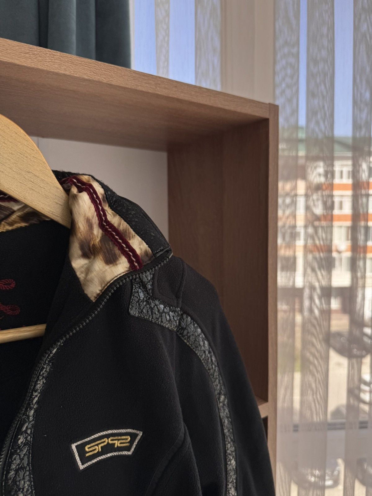 Sportalm Kitzbuhel × Vintage Vintage Sportalm Luxury Leopard Black Blazer Size S / US 4 / IT 40 - 9 Thumbnail