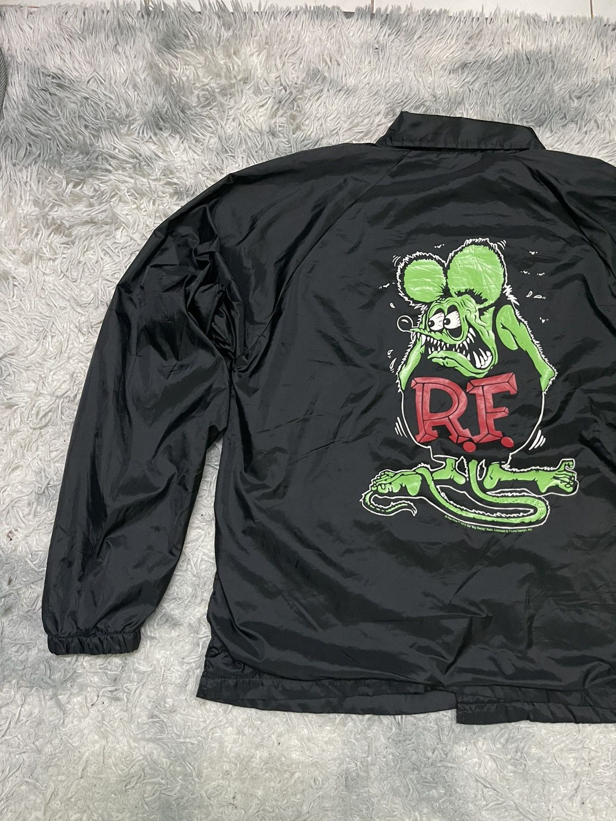 Augusta Sportswear × Vintage 2013 RAT FINK ED ‘BIG DADDY’ ROTH BIG LOGO COACH JACKET Size US M / EU 48-50 / 2 - 3 Thumbnail