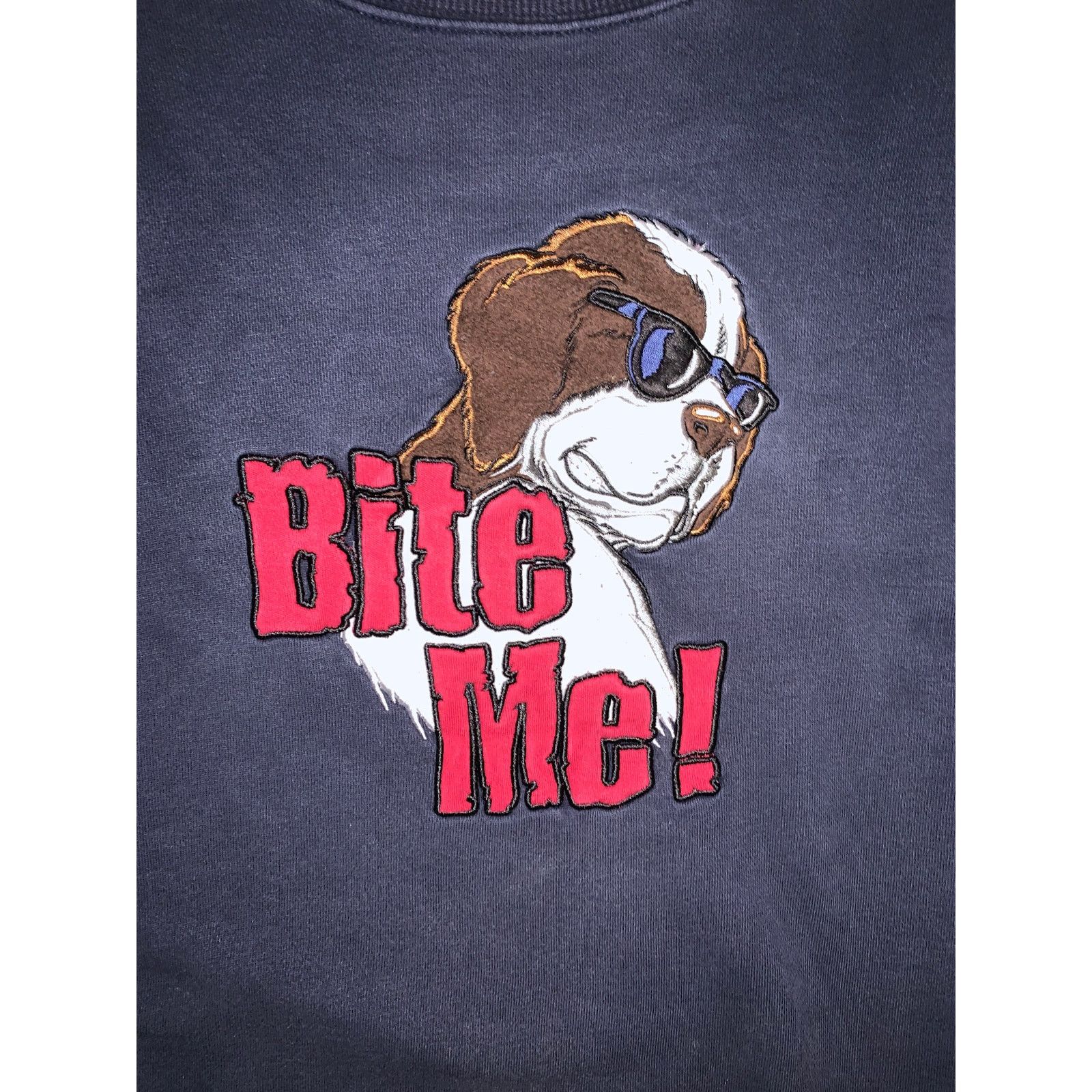Big Dogs Big Dogs Bite Me Sweatshirt Navy Small Size US S / EU 44-46 / 1 - 2 Thumbnail