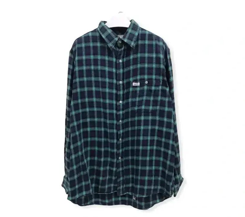 Flannel Guess Plaid Tartan Flannel Shirt Size US L / EU 52-54 / 3 - 1 Thumbnail