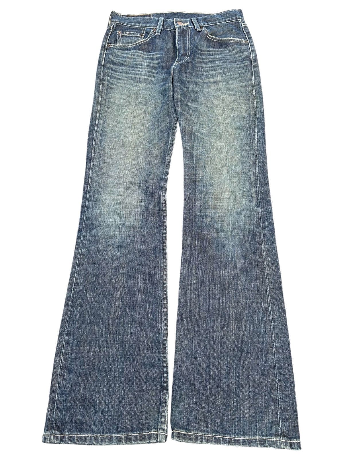 Kapital Flare Vintage Levis 517 Distressed Denim Jeans Size US 29 - 1 Thumbnail