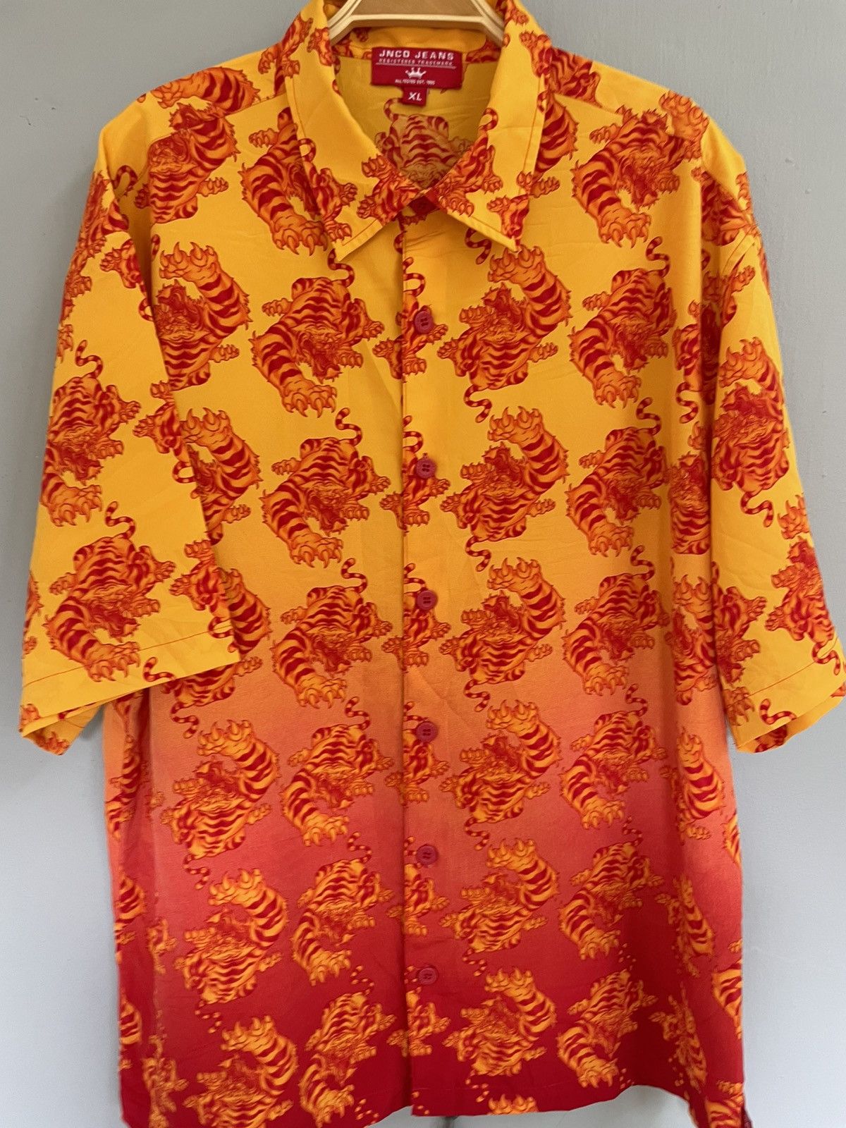 JNCO Vintage Y2K JNCO Jeans button up shirt Size US XL / EU 56 / 4 - 3 Thumbnail