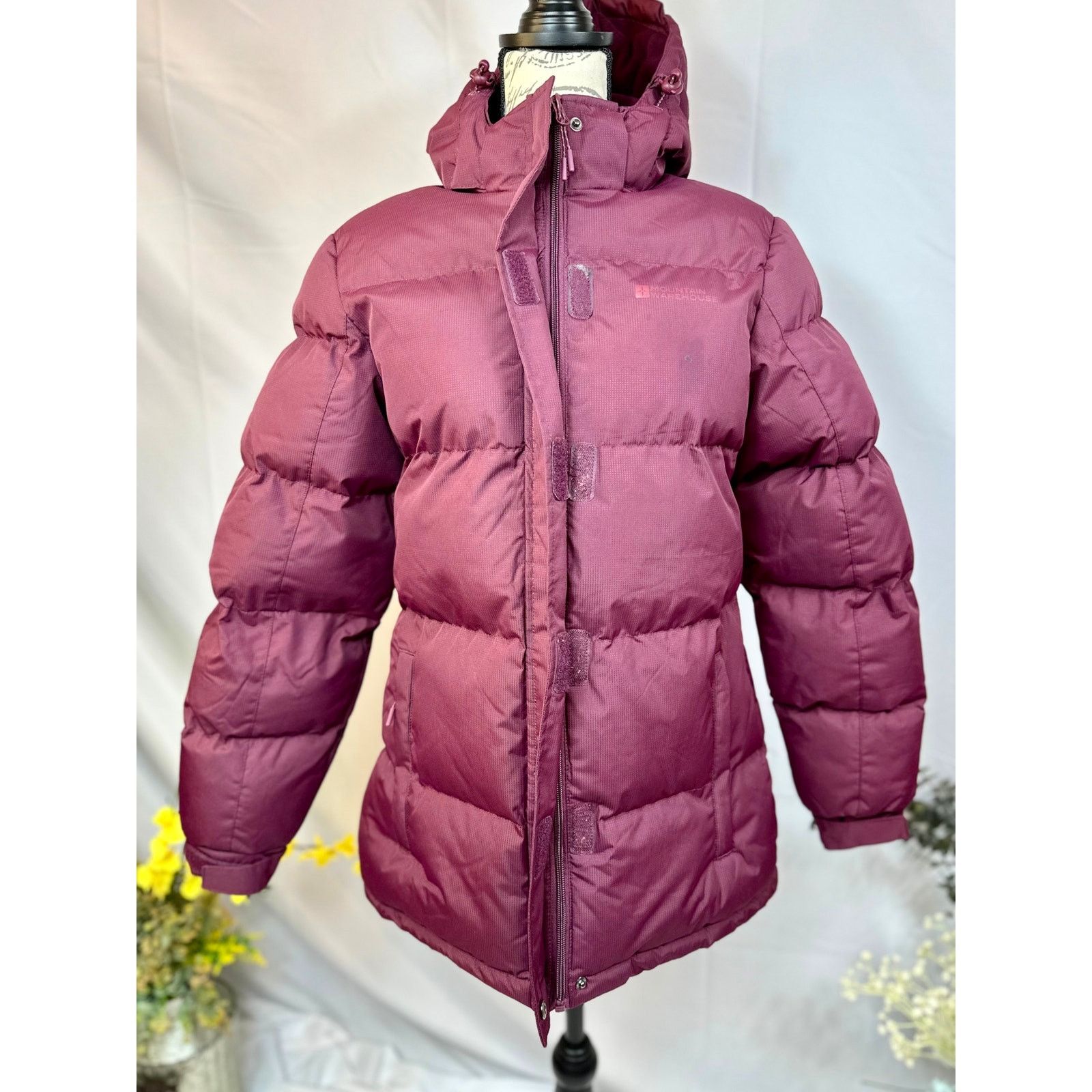Other Mountain Warehouse Women's Padded Jacket Burgundy size 6 Size M / US 6-8 / IT 42-44 - 4 Thumbnail