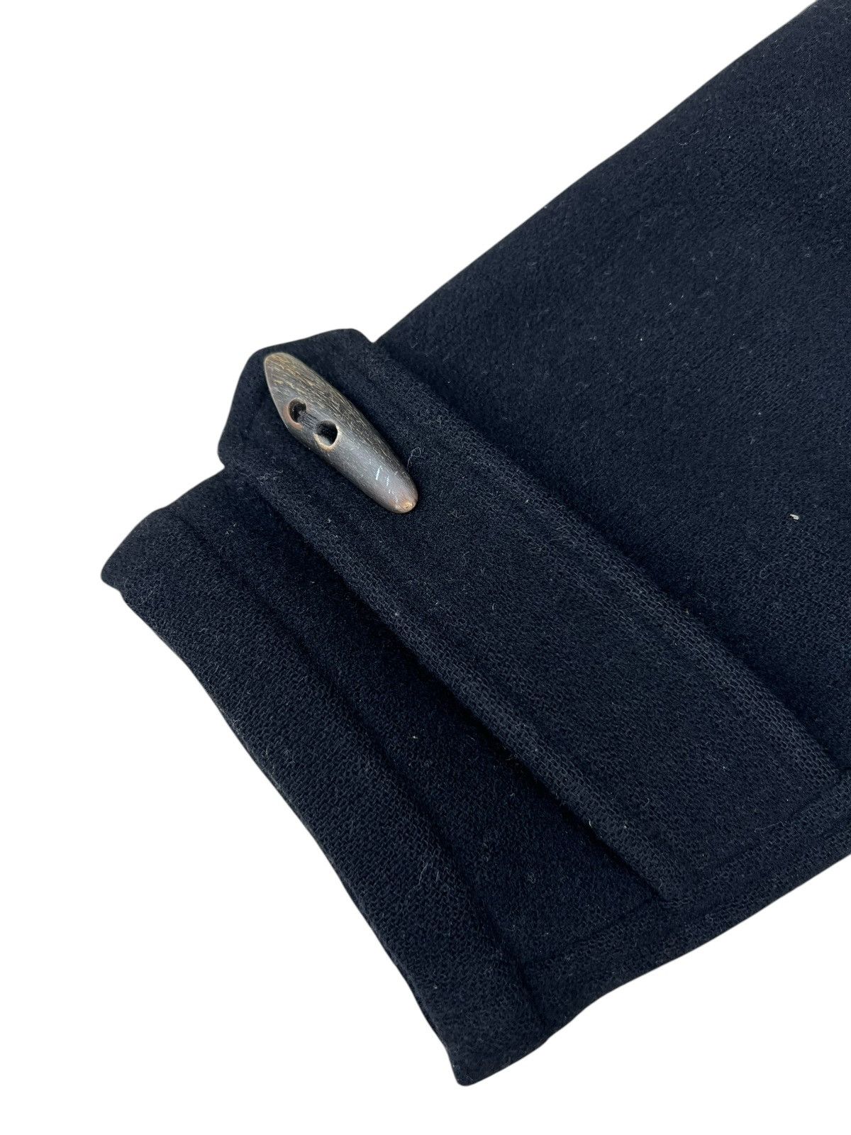 Issey Miyake 80s Archive Issey Miyake IS Wool Hoodie Long Coat Jacket Size US M / EU 48-50 / 2 - 6 Thumbnail