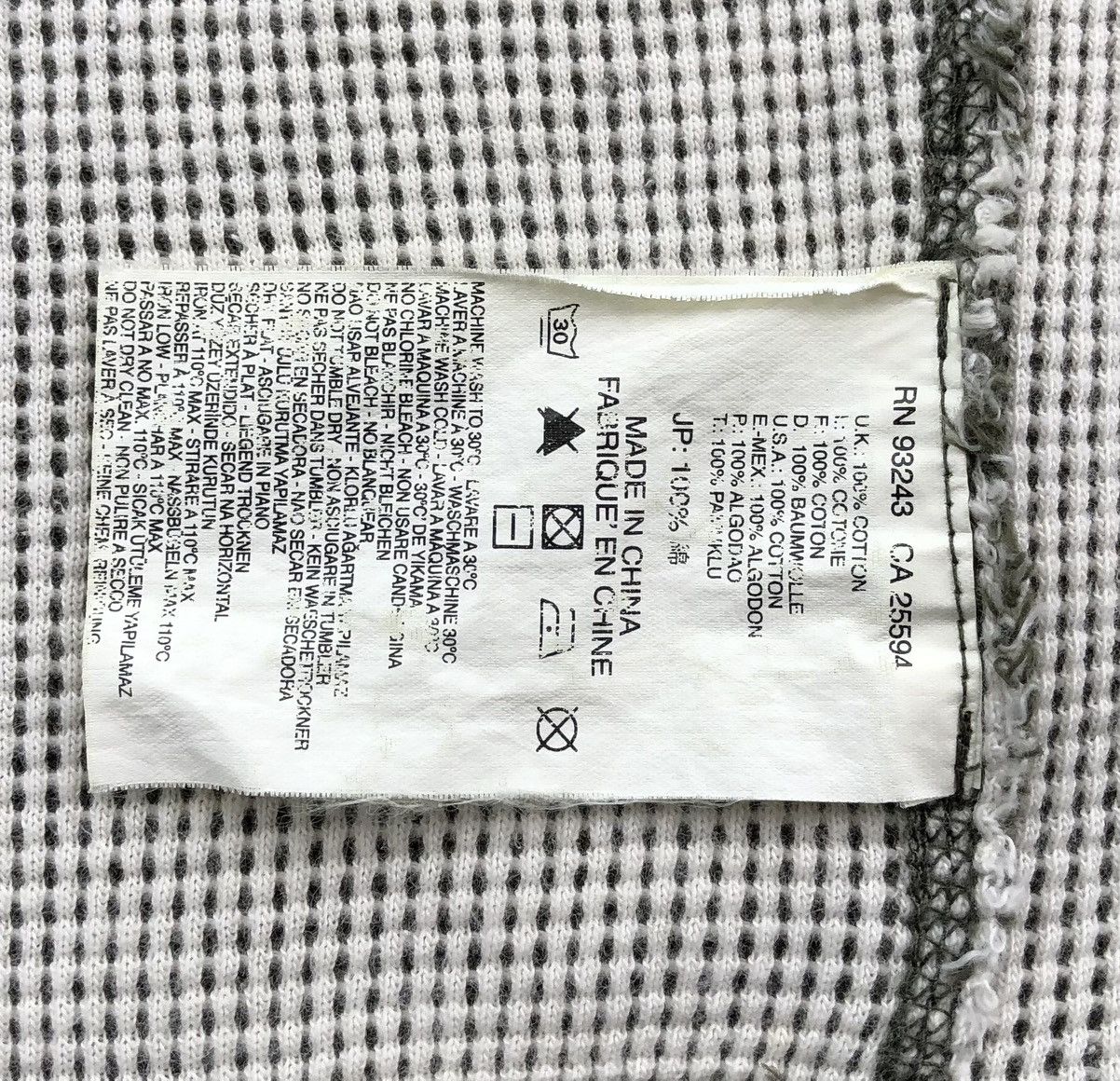 Diesel Diesel-Co. Workwear Waffle Buttoned Shawl kara Cardigan Size US S / EU 44-46 / 1 - 15 Thumbnail